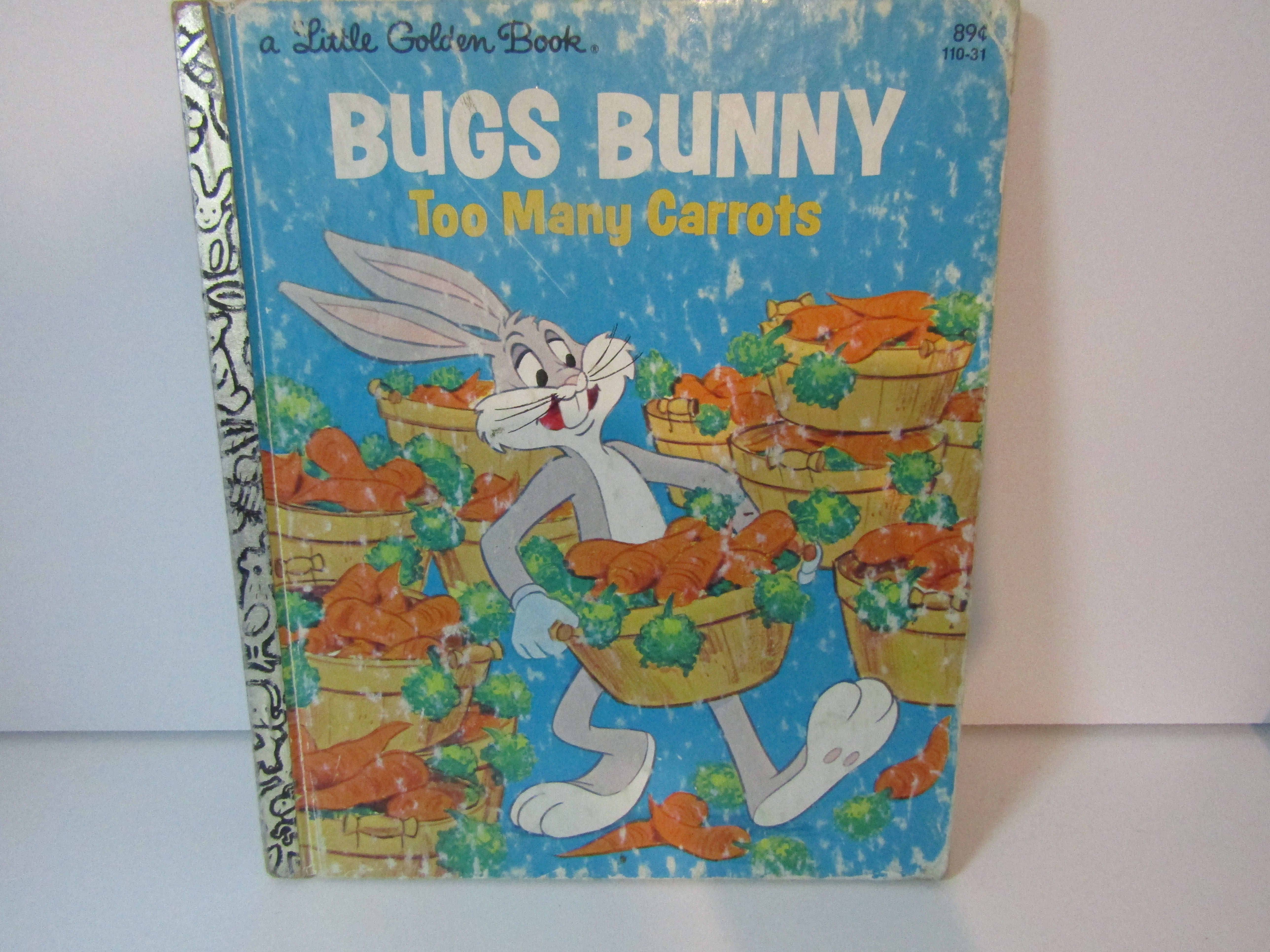 Little Golden Book Bugs Bunny Too Many Carrots