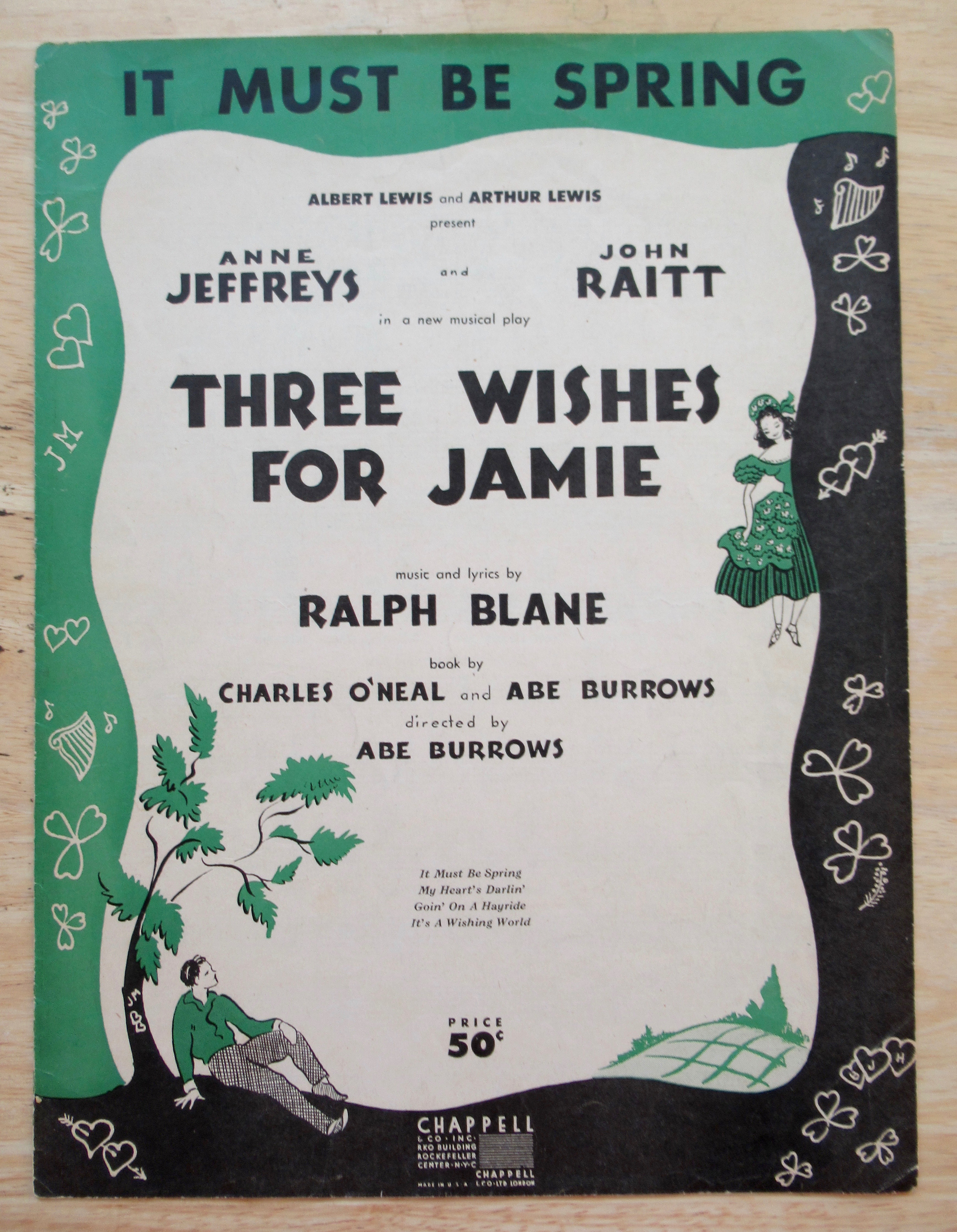 1952 It Must Be Spring Sheet Music