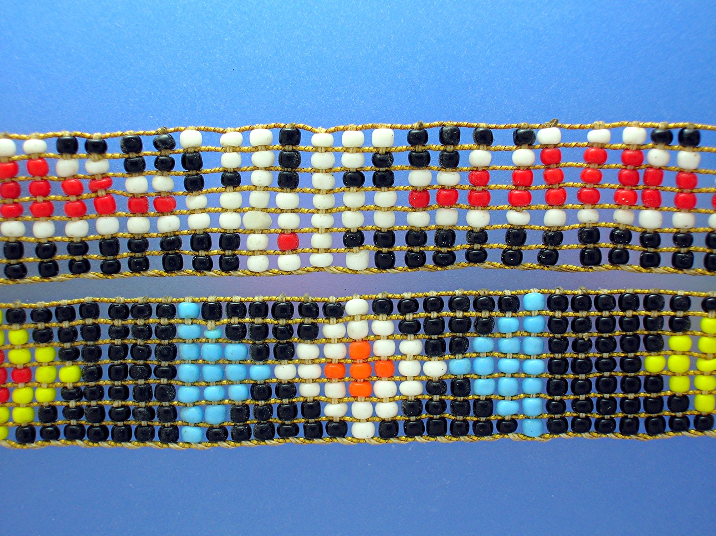 American Indian Beaded Hat Band