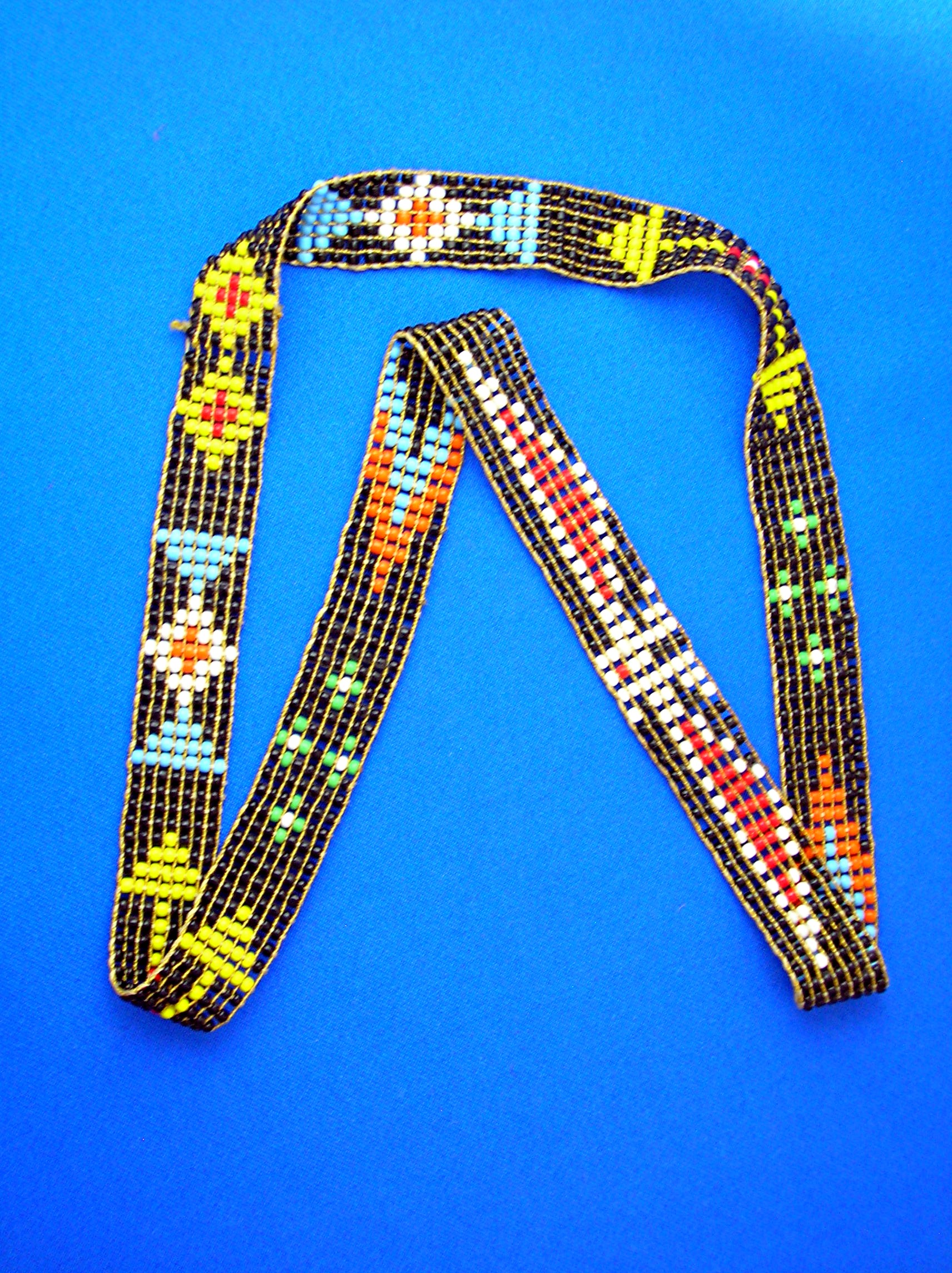 American Indian Beaded Hat Band