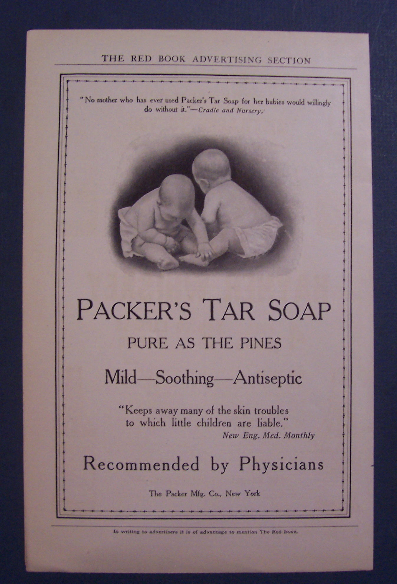 1905 Packer's Tar Soap