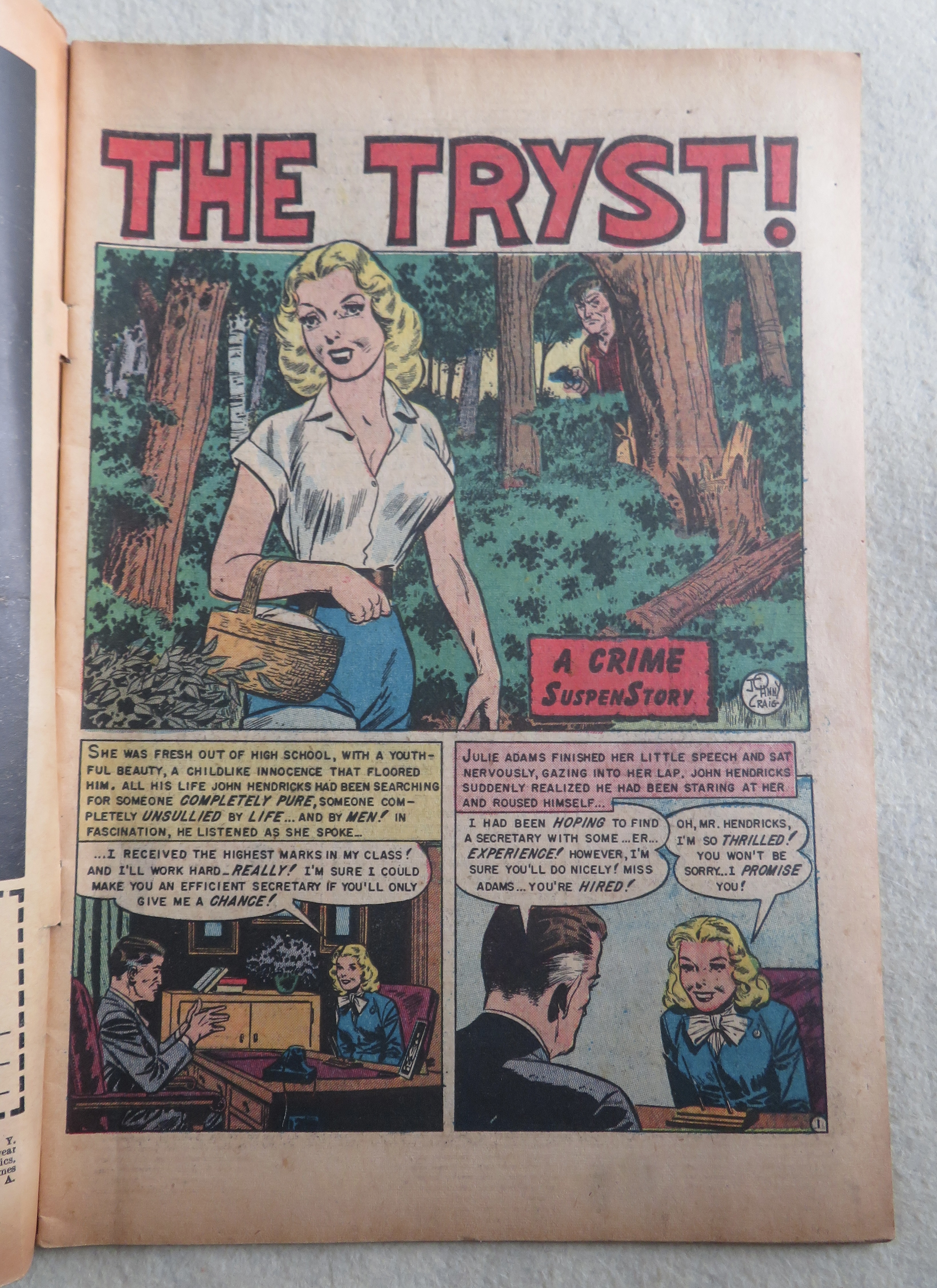 Shock SuspenStories Comic October/November 1953