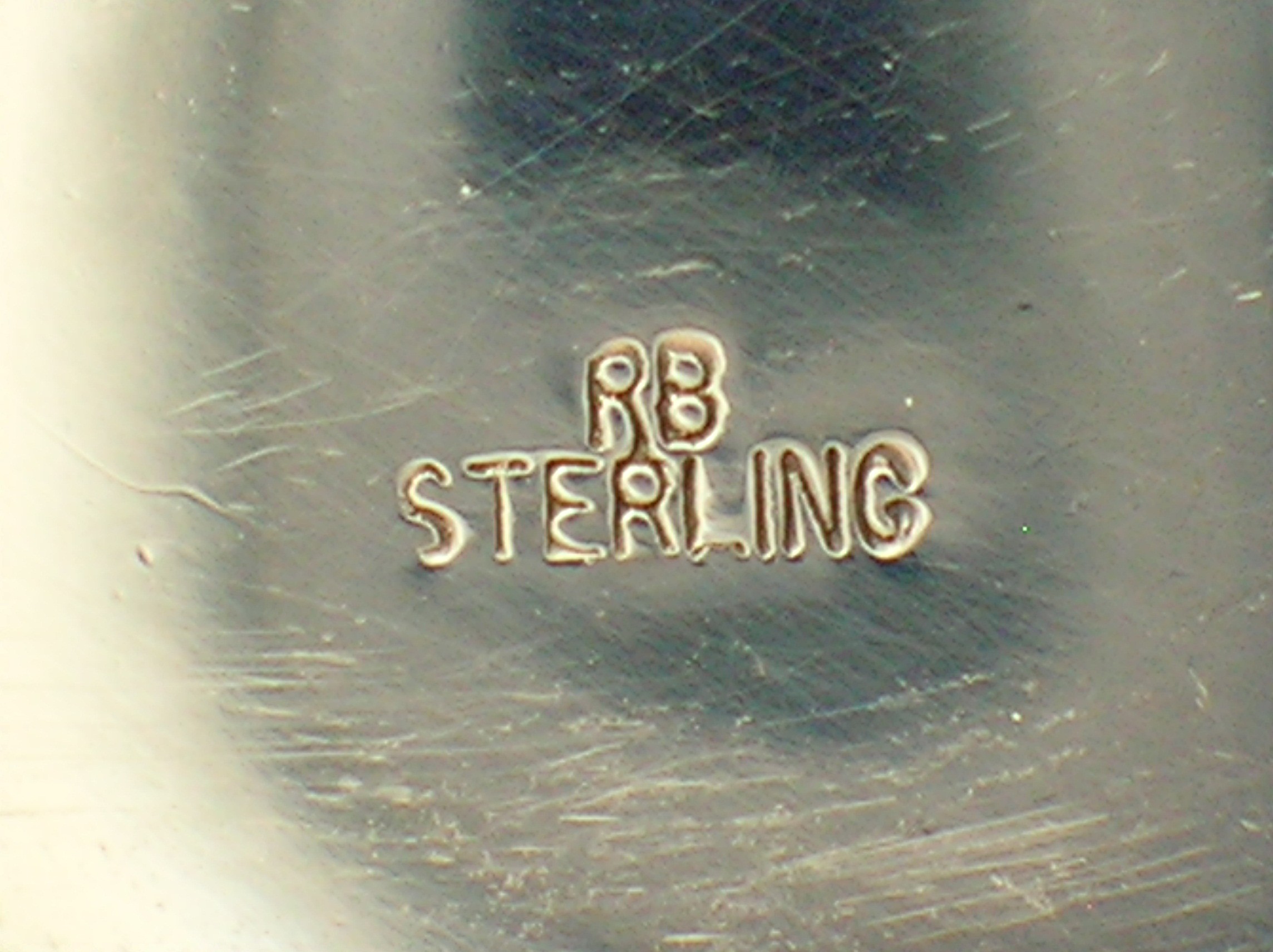 Robert Becenti Turquoise Sterling Silver Clip Earrings