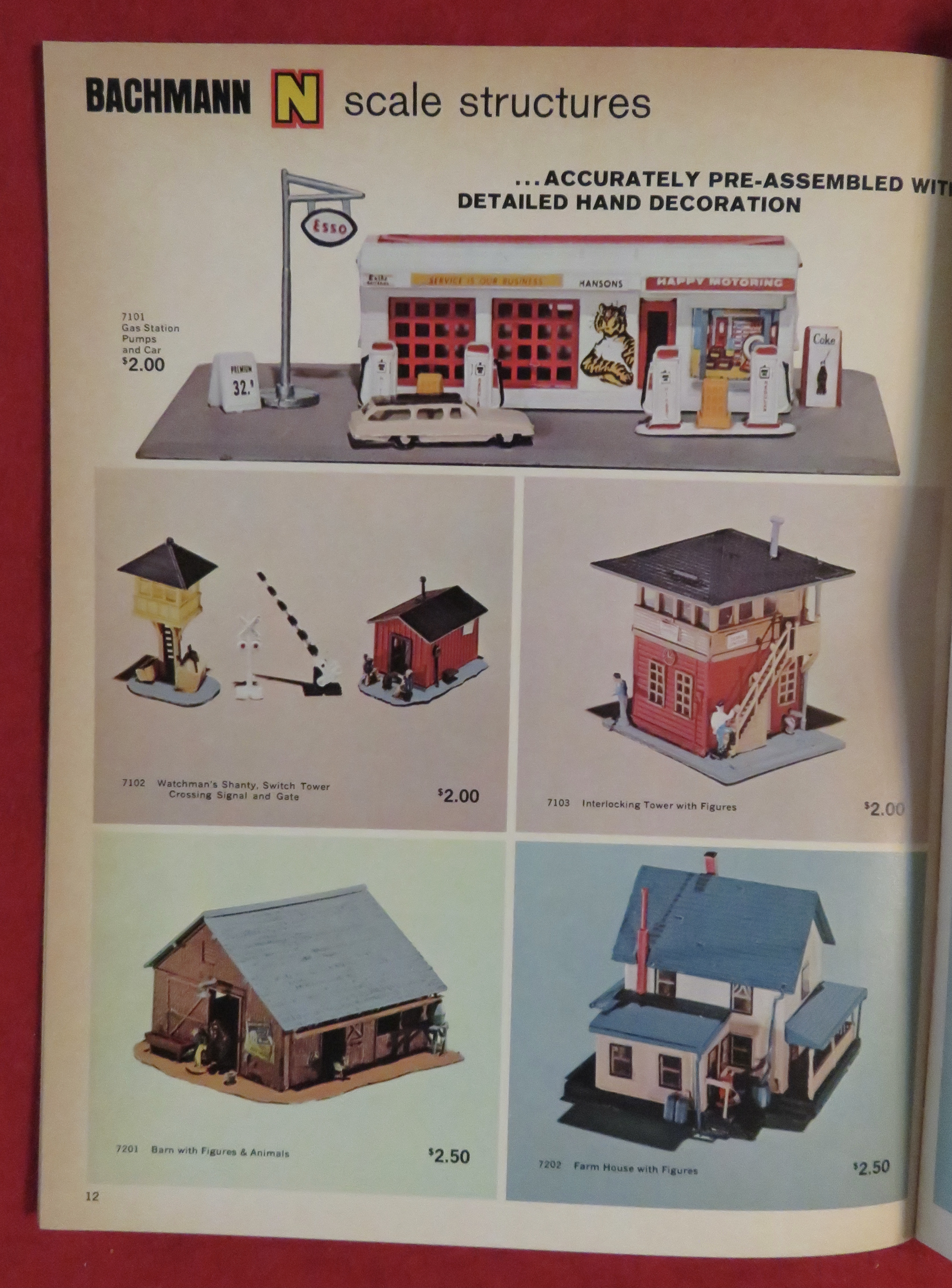 Bachmann Model Railroad Train Catalog 1970