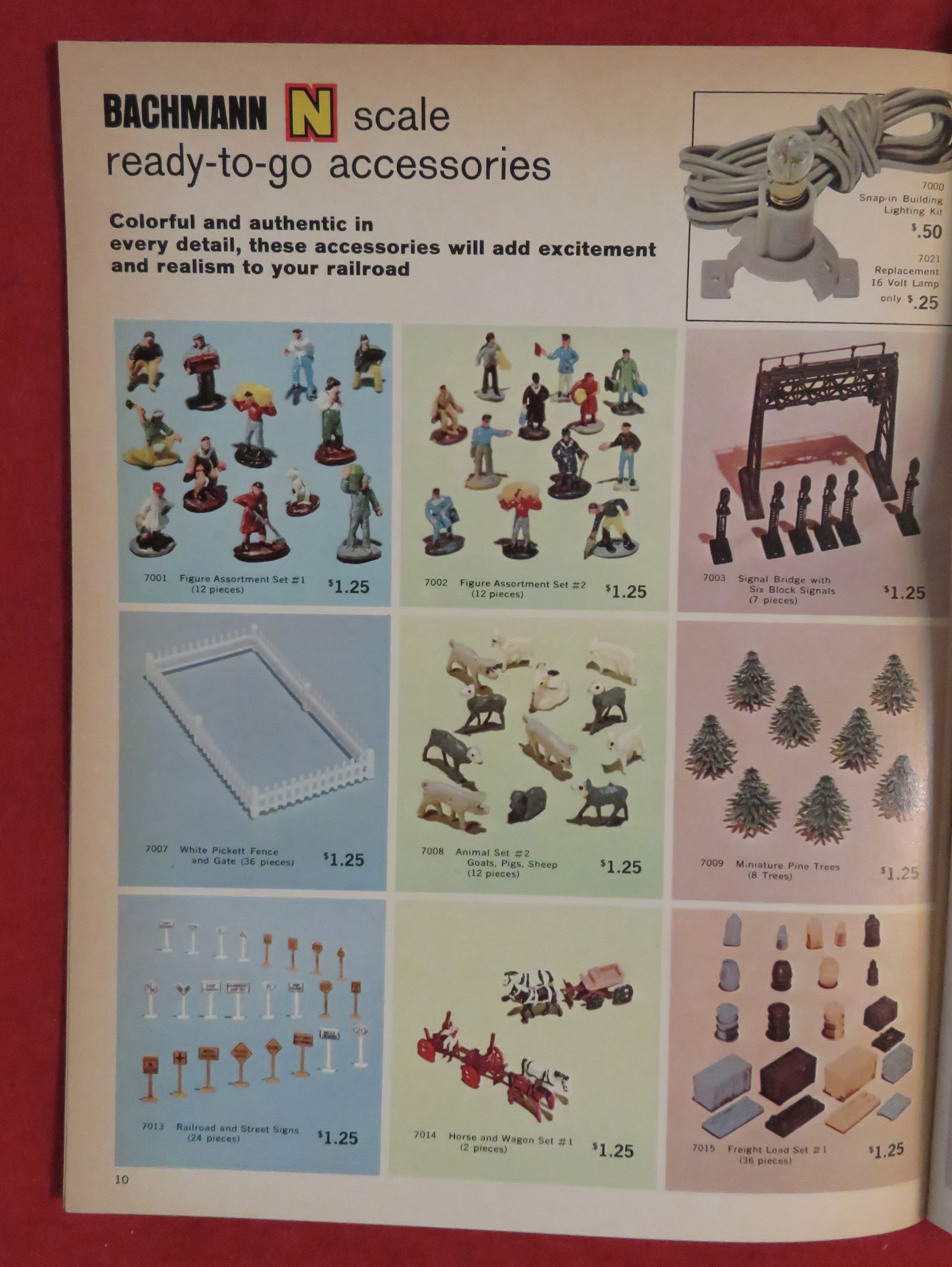 Bachmann Model Railroad Train Catalog 1970