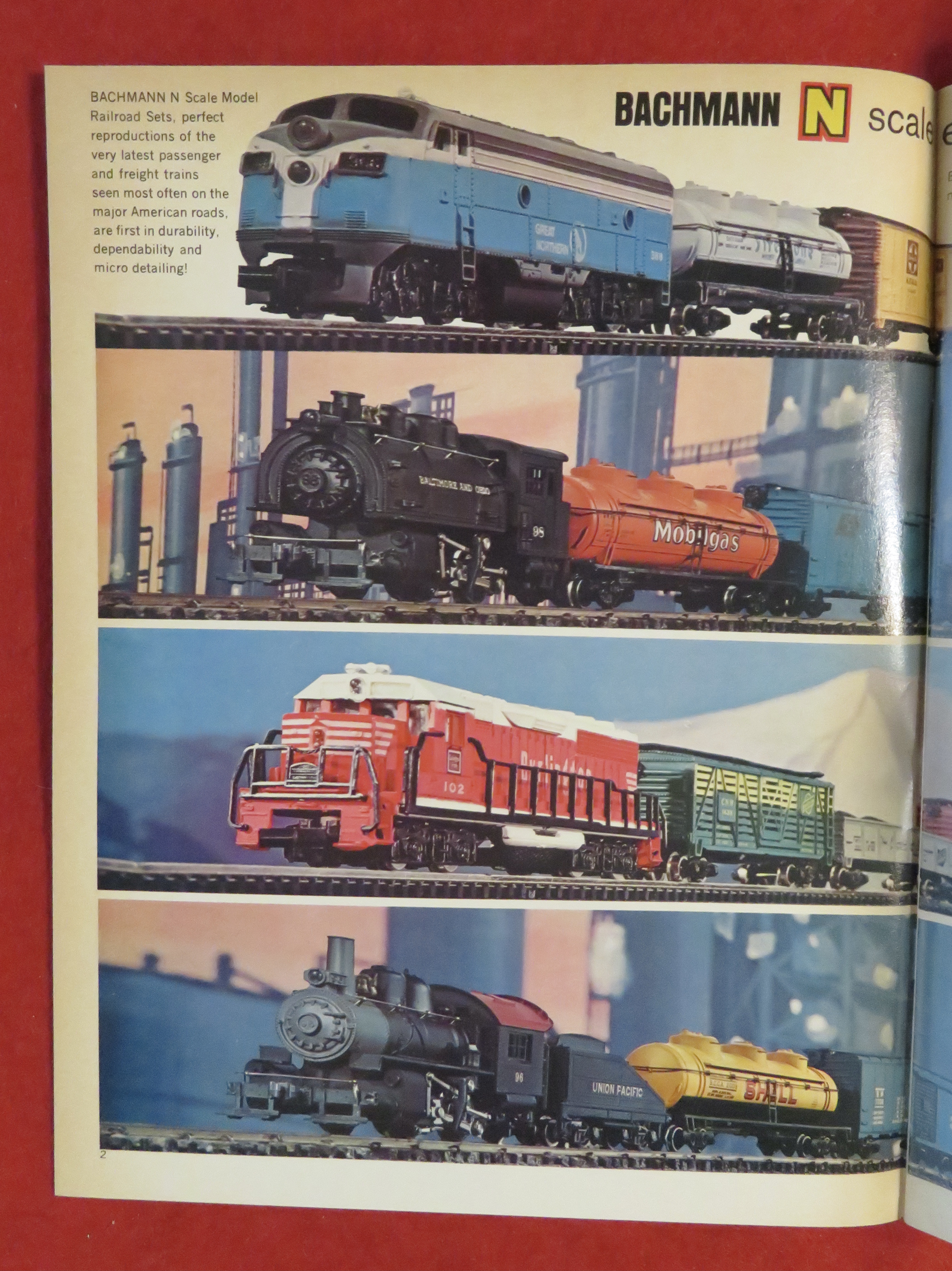 Bachmann Model Railroad Train Catalog 1970