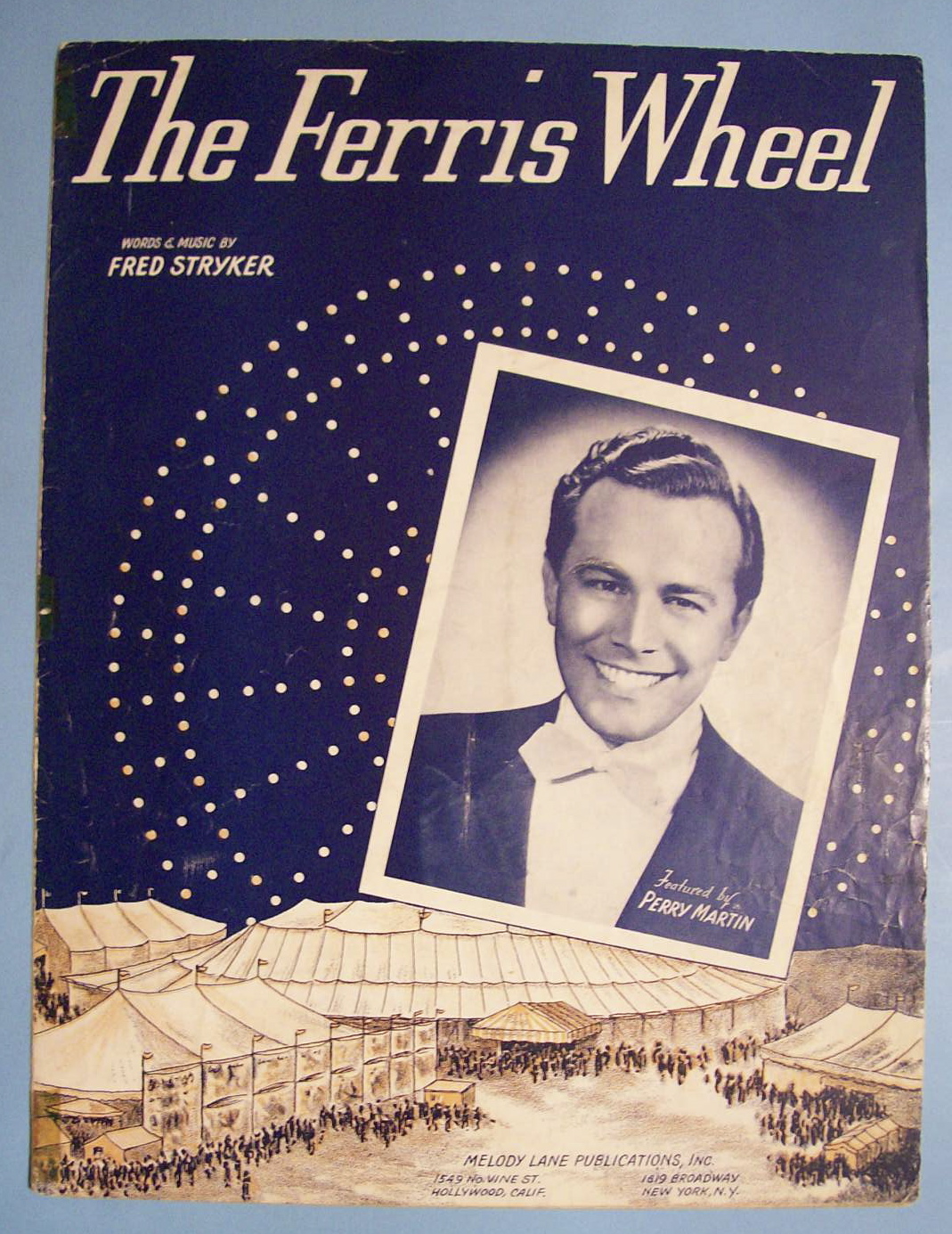 Sheet Music For 1942 The Ferris Wheel