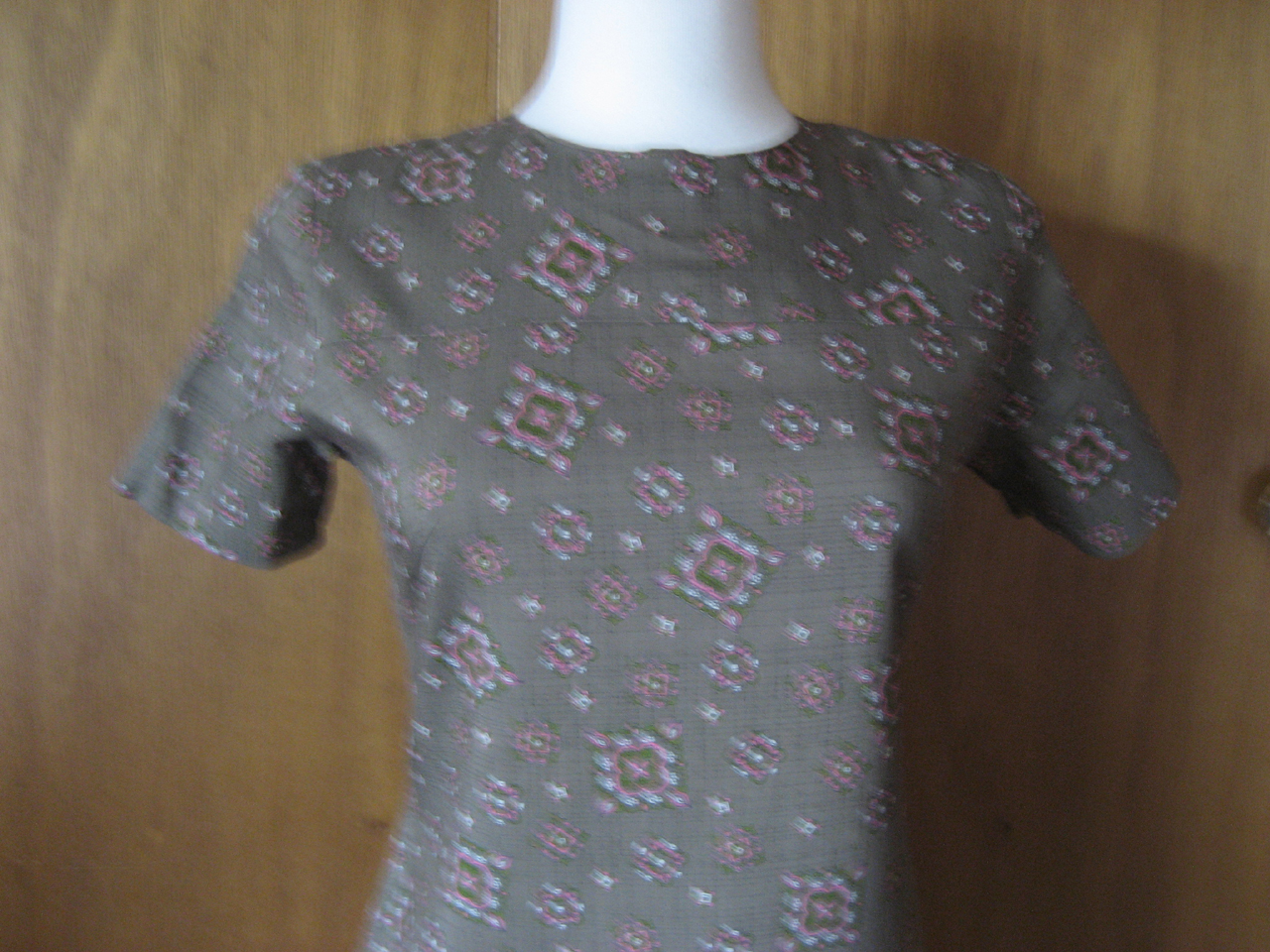 70s Paisley Dress