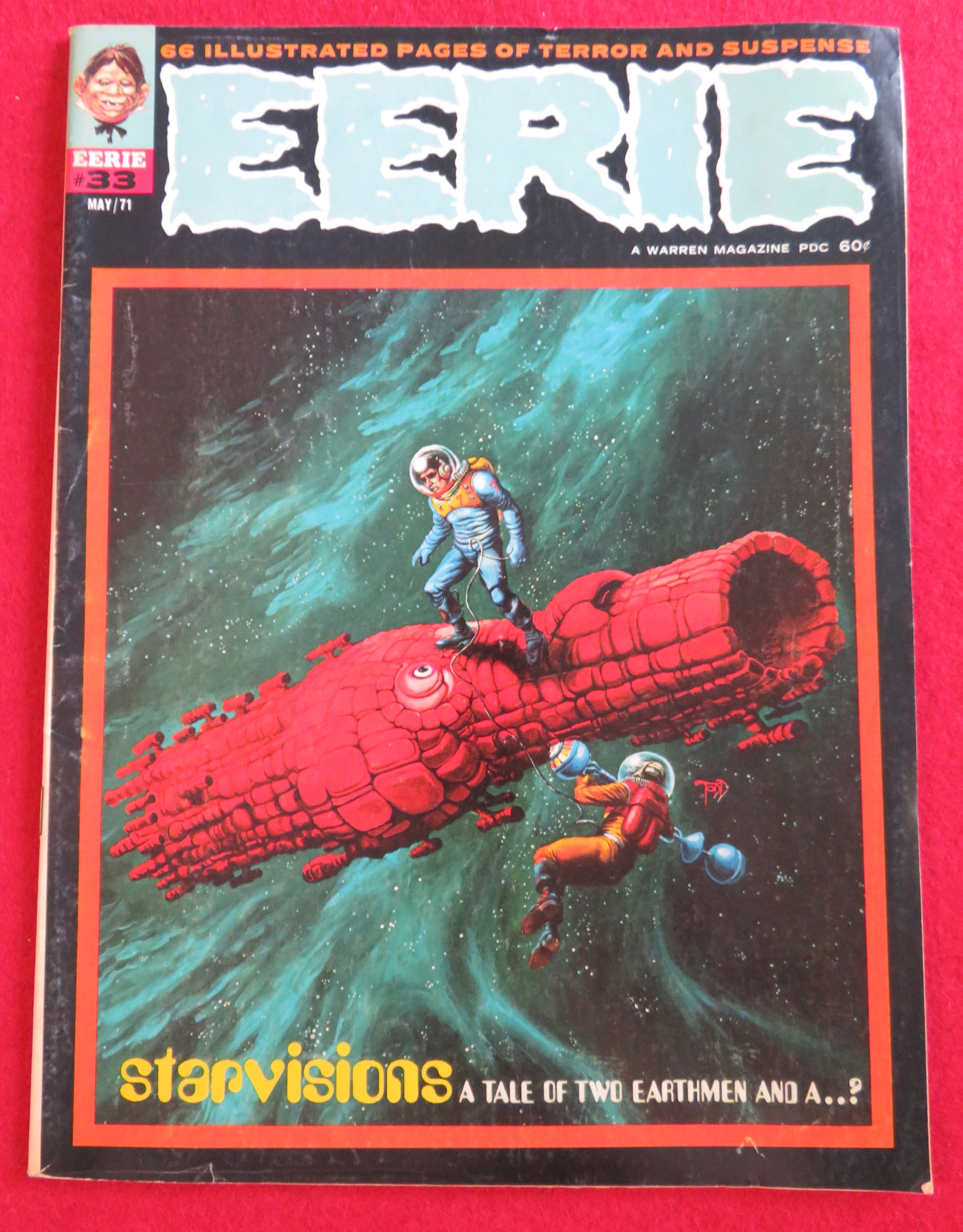 Eerie Magazine May 1971 Starvisions