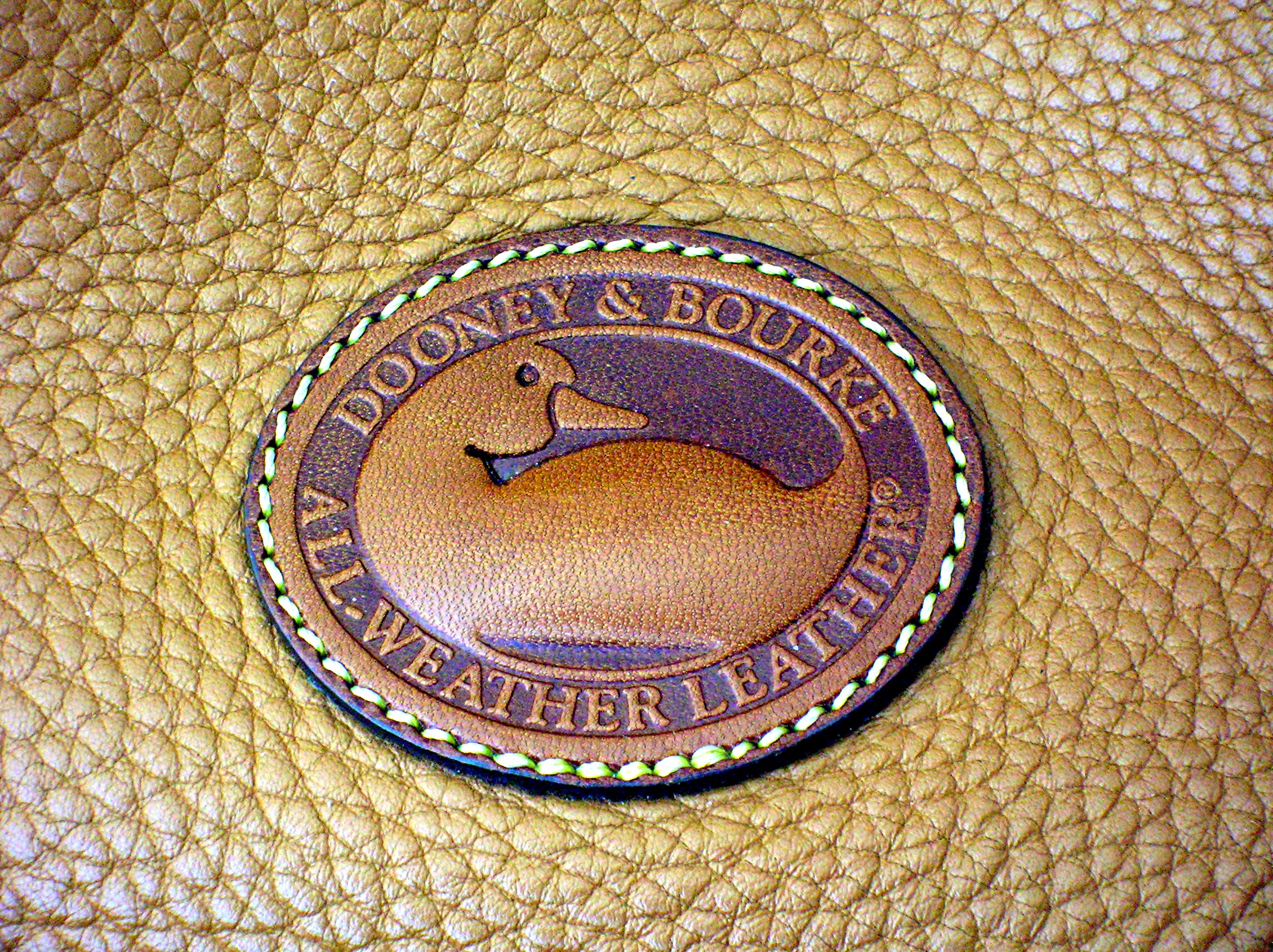 Dooney & Bourke  Leather Bucket Drawstring Bag