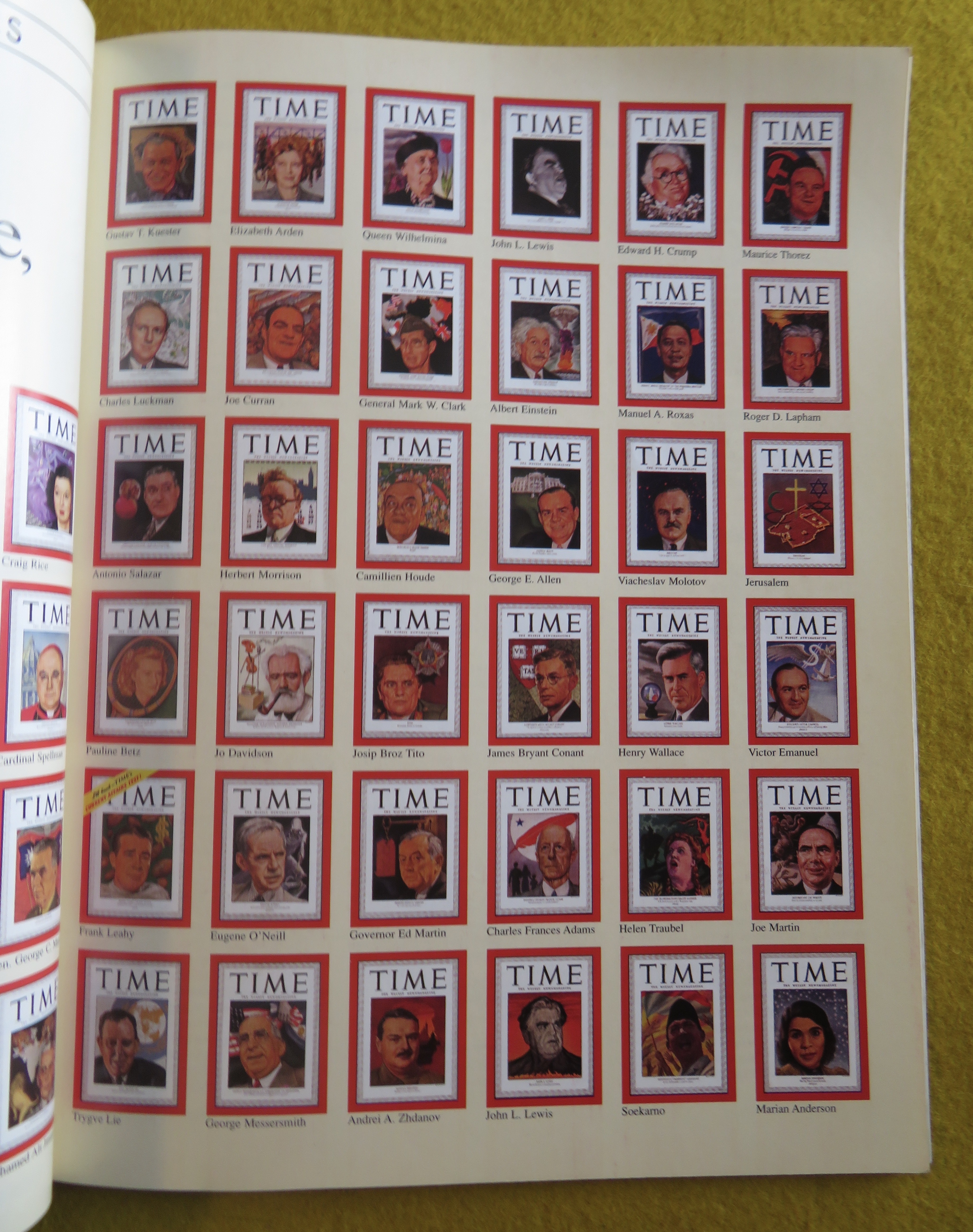 Time Magazine 1996 1946 The Year In Review