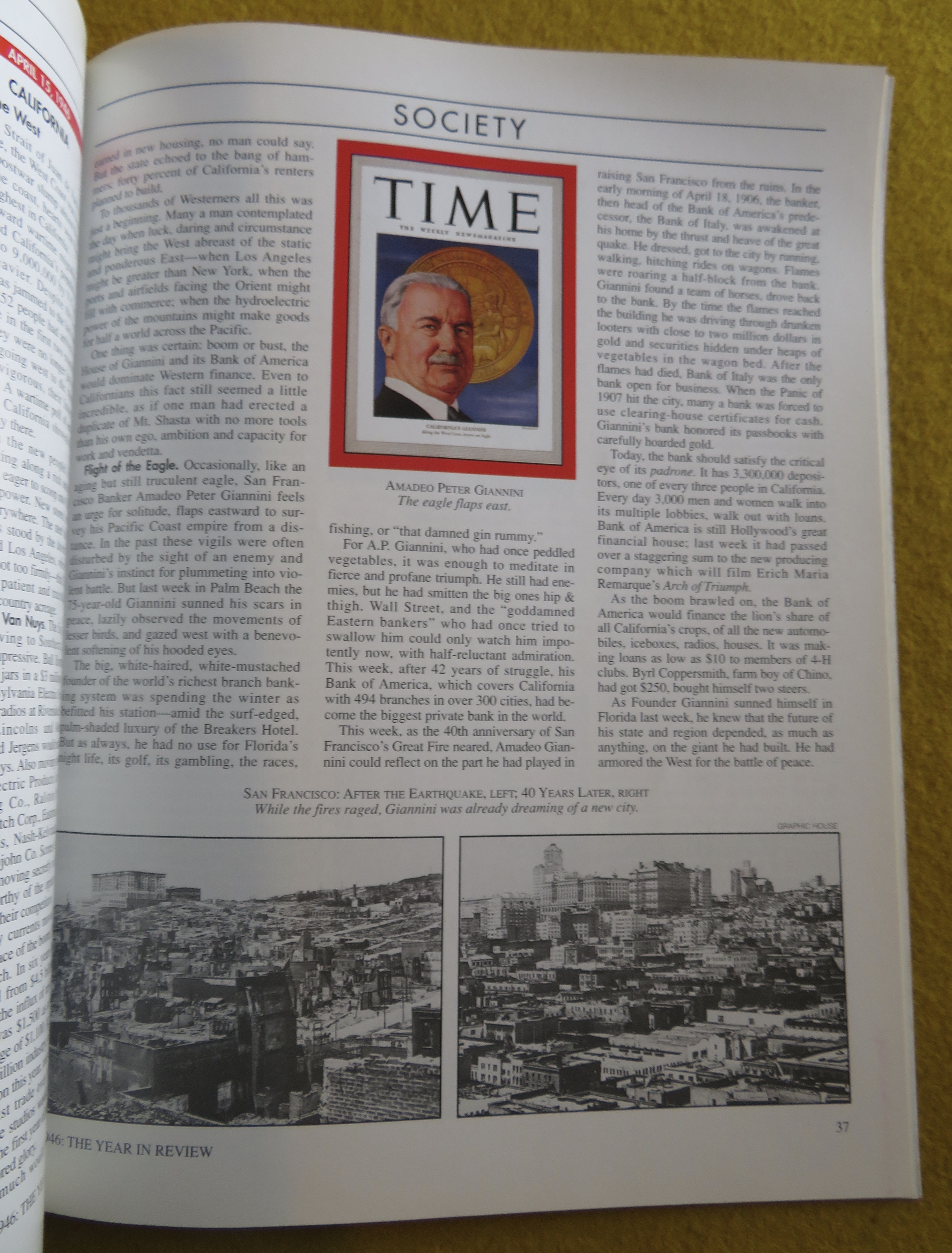 Time Magazine 1996 1946 The Year In Review