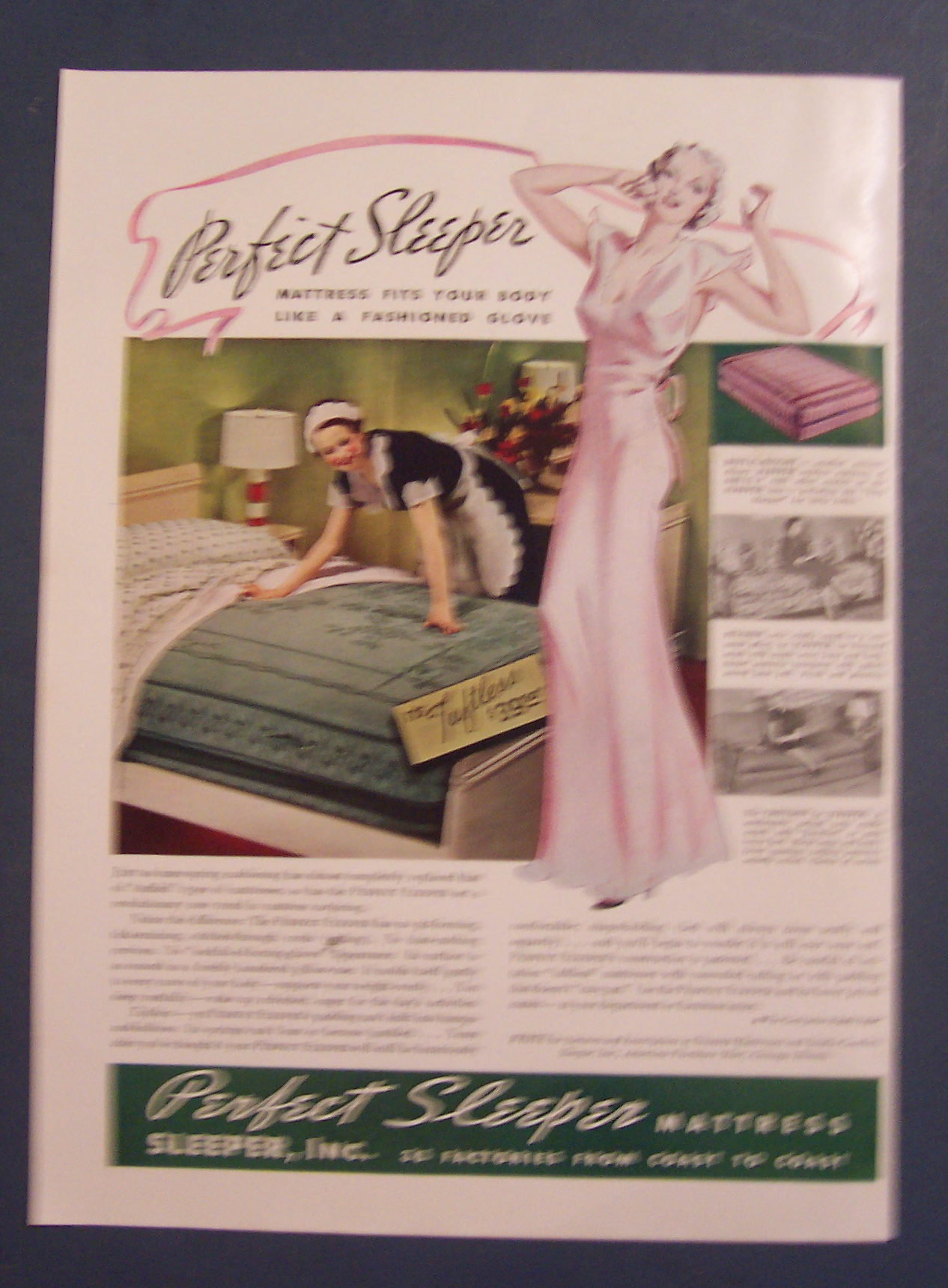 1937  Perfect  Sleeper Mattress