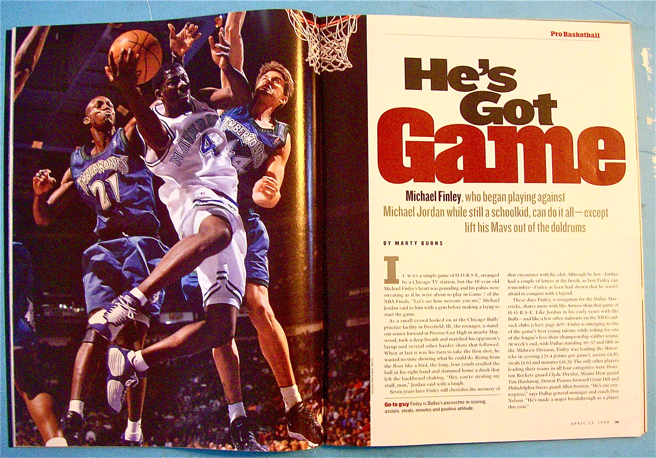 Sports Illustrated Magazine-April 13, 1998-Tiger Woods