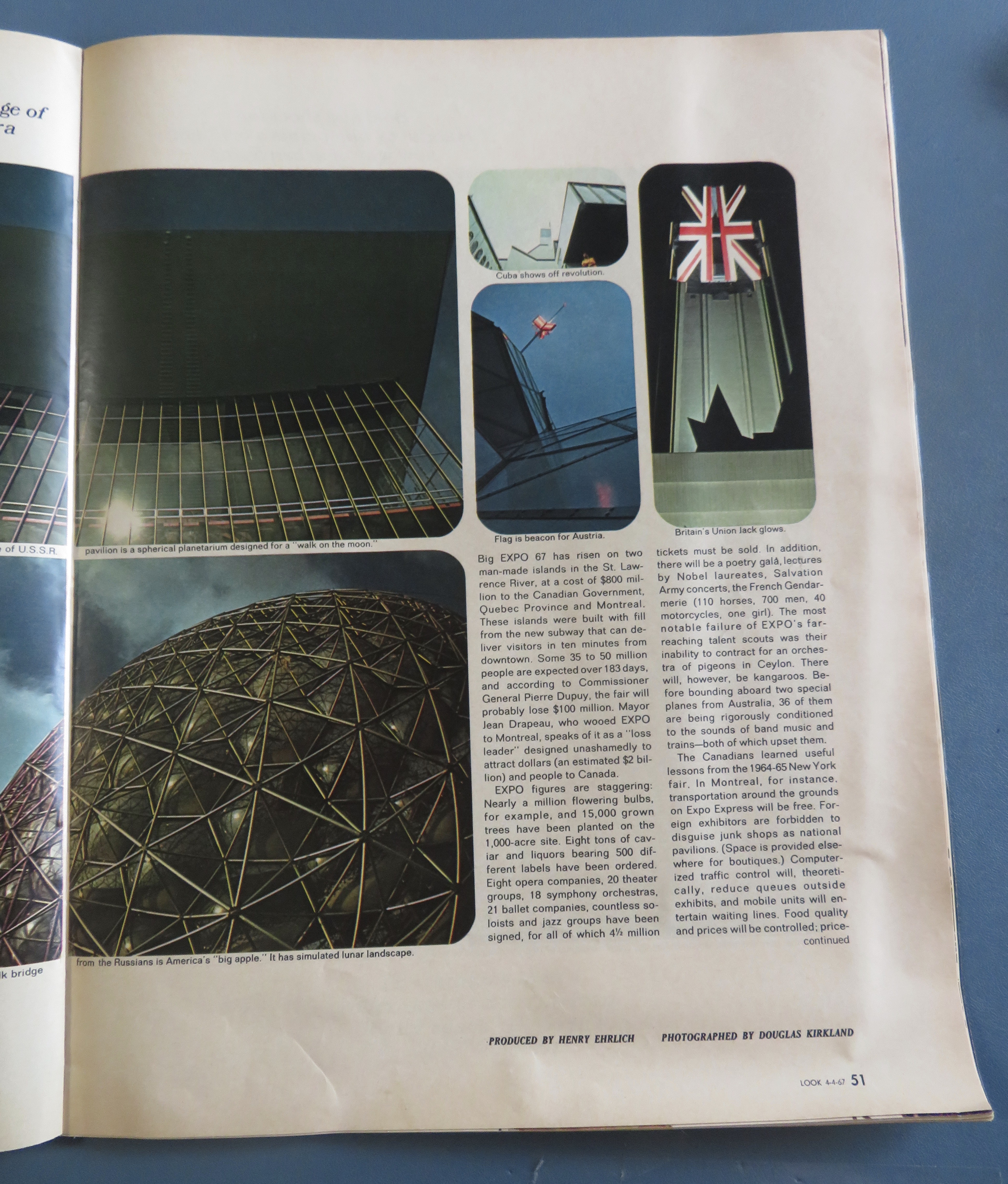 Look Magazine April 4, 1967 Asia Now/Montreal's Fair