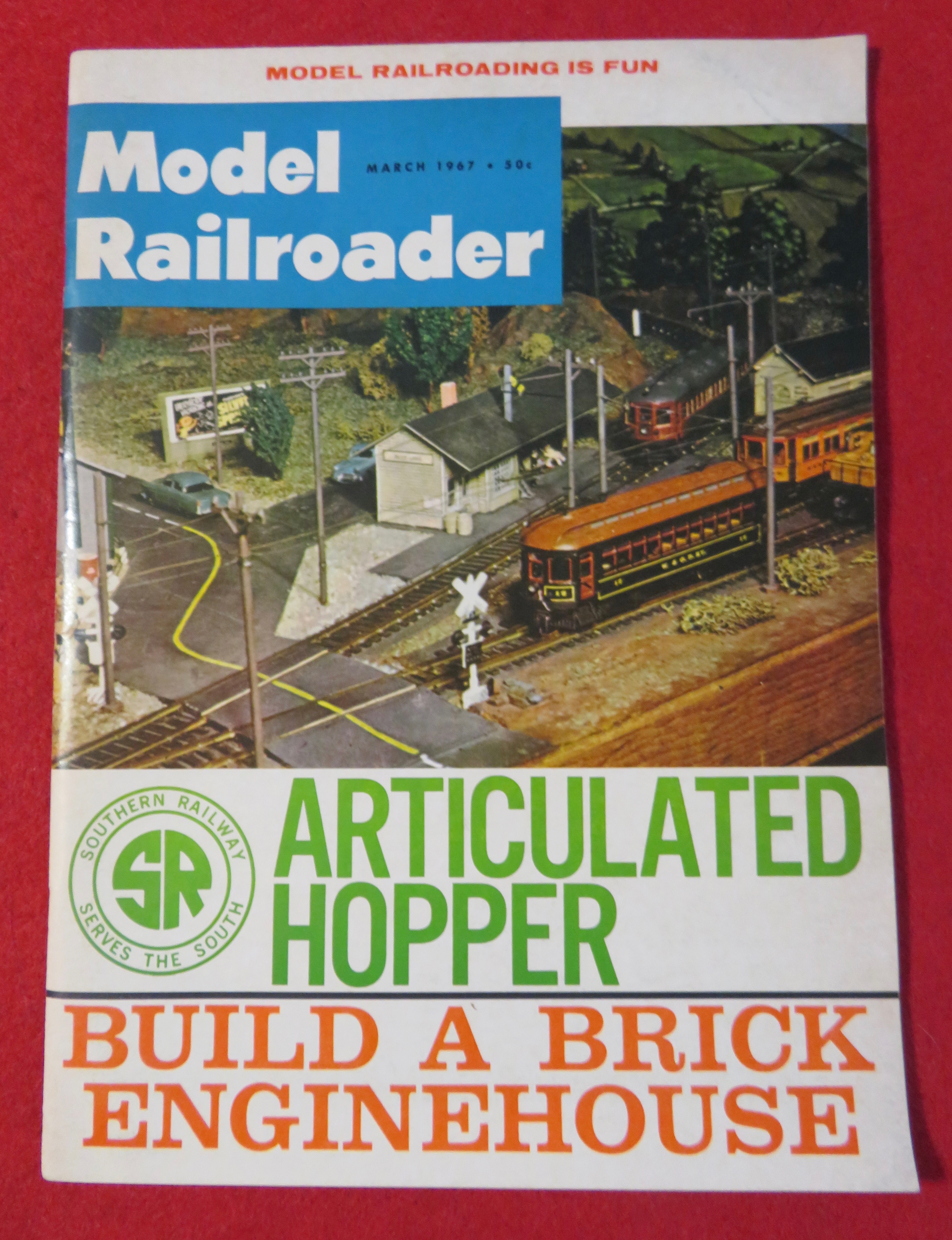 Model Railroader Magazine March 1967 Hopper