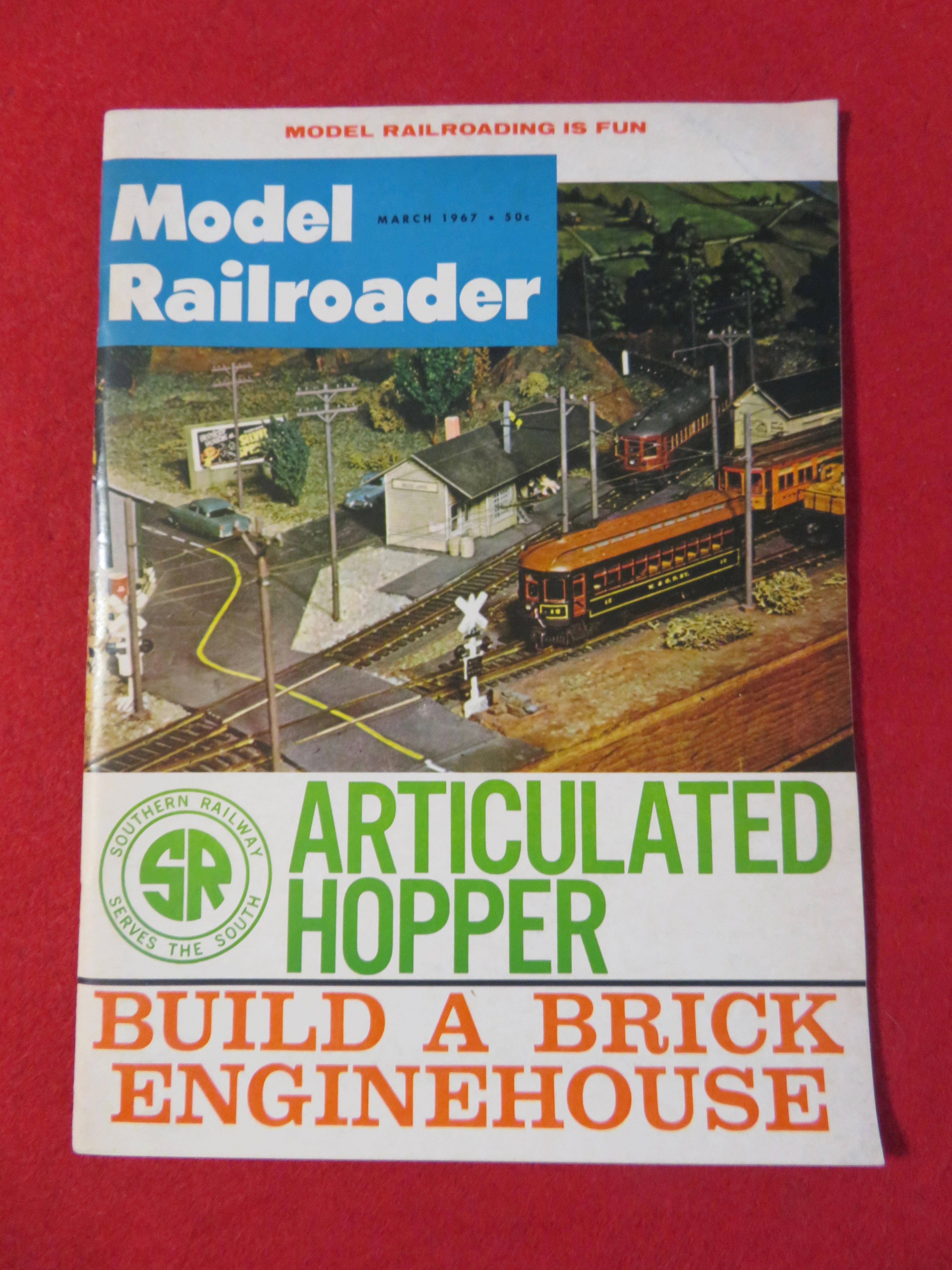 Model Railroader Magazine March 1967 Hopper