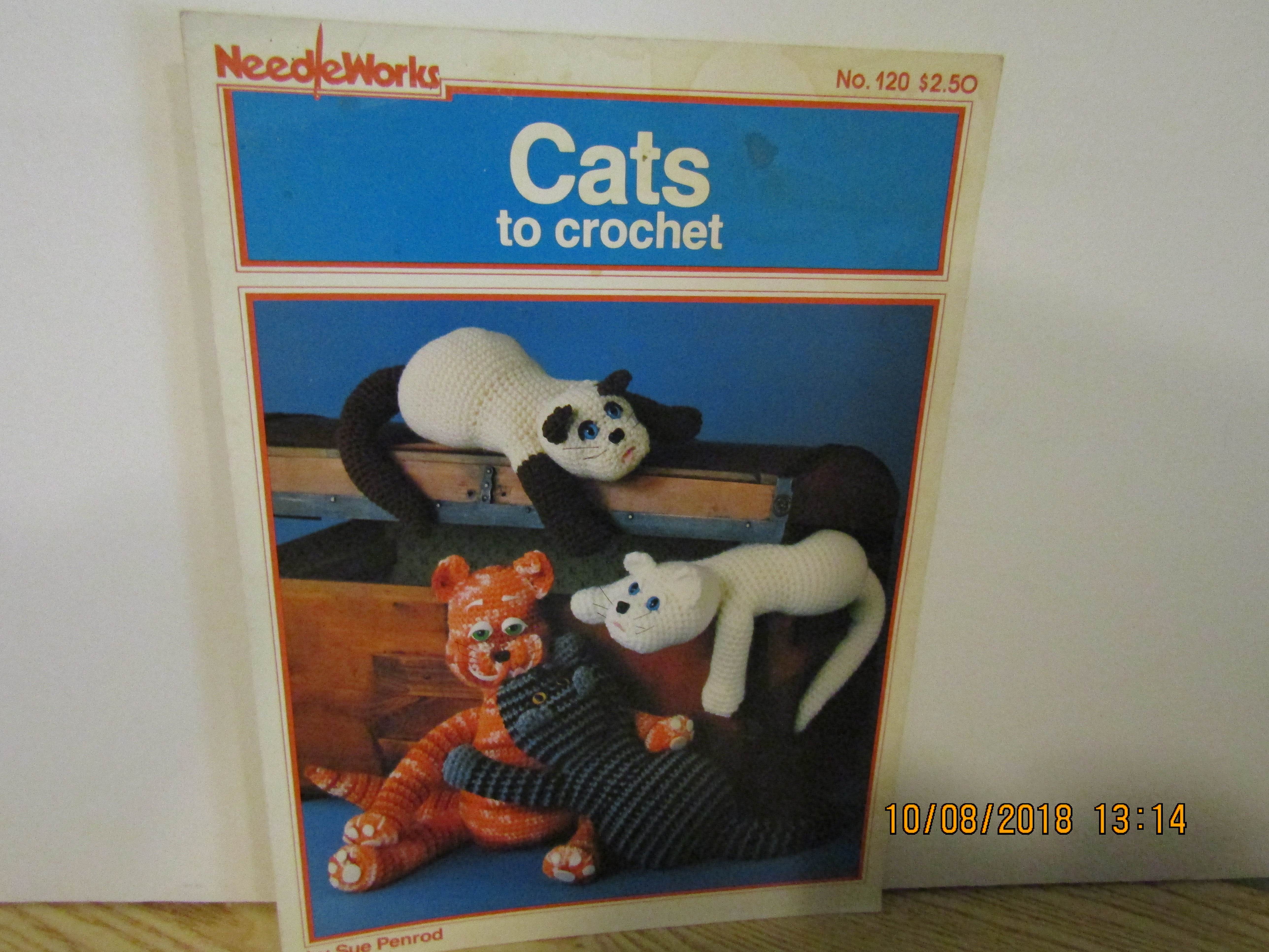 Needleworks Book Cats To Crochet #120