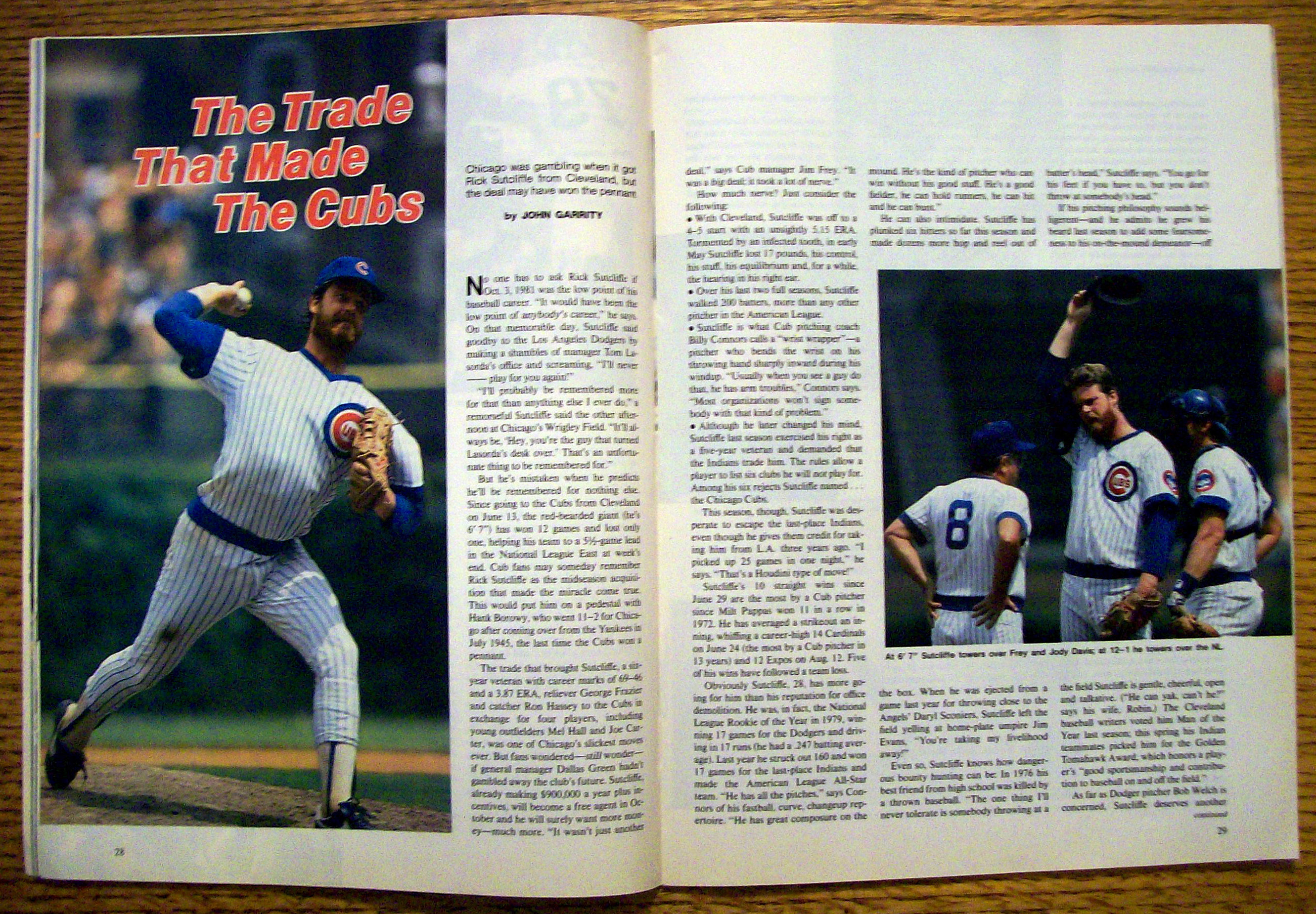 Sports Illustrated Magazine-September 3, 1984-Theismann