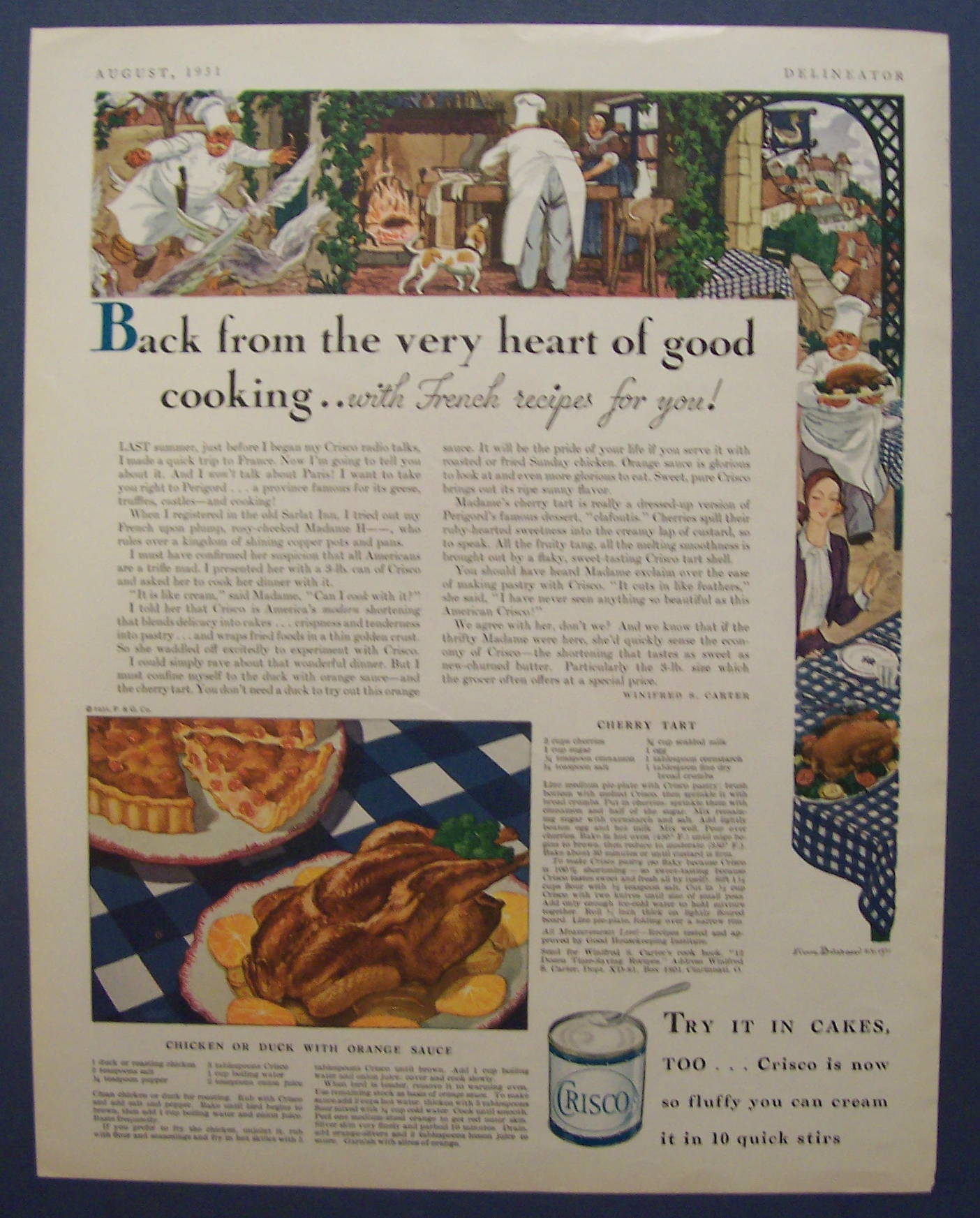 1931  Crisco  Shortening