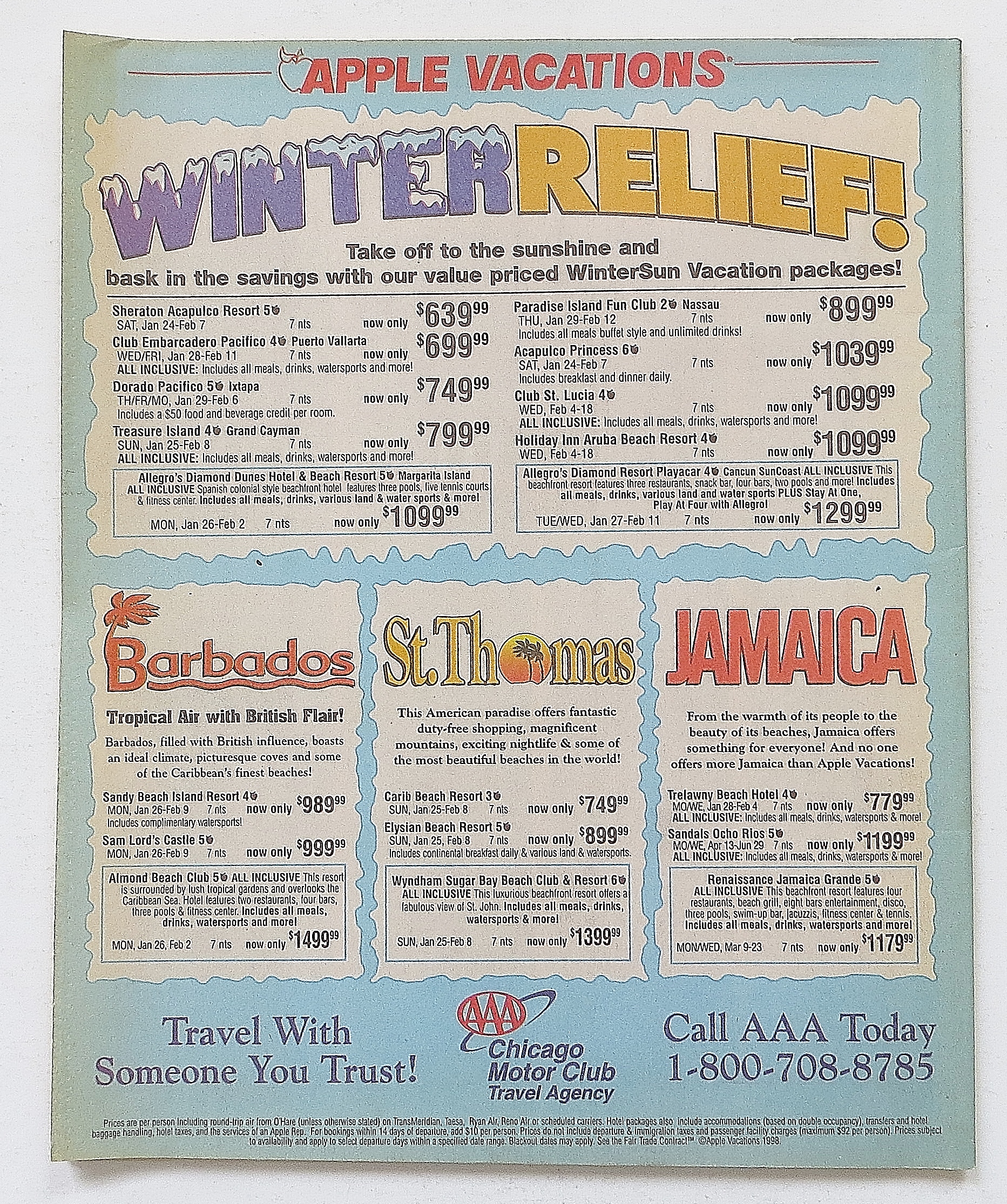 TV Week January 18-24, 1998 Long Walk To School