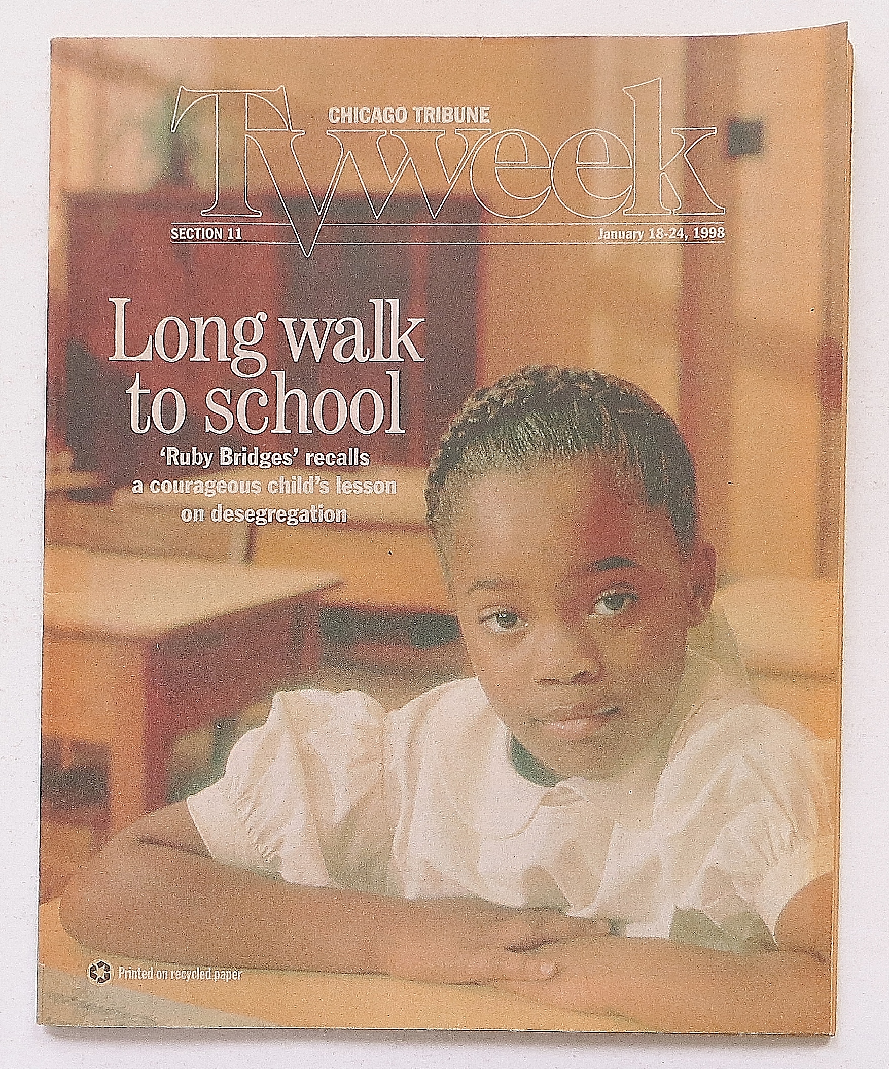 TV Week January 18-24, 1998 Long Walk To School
