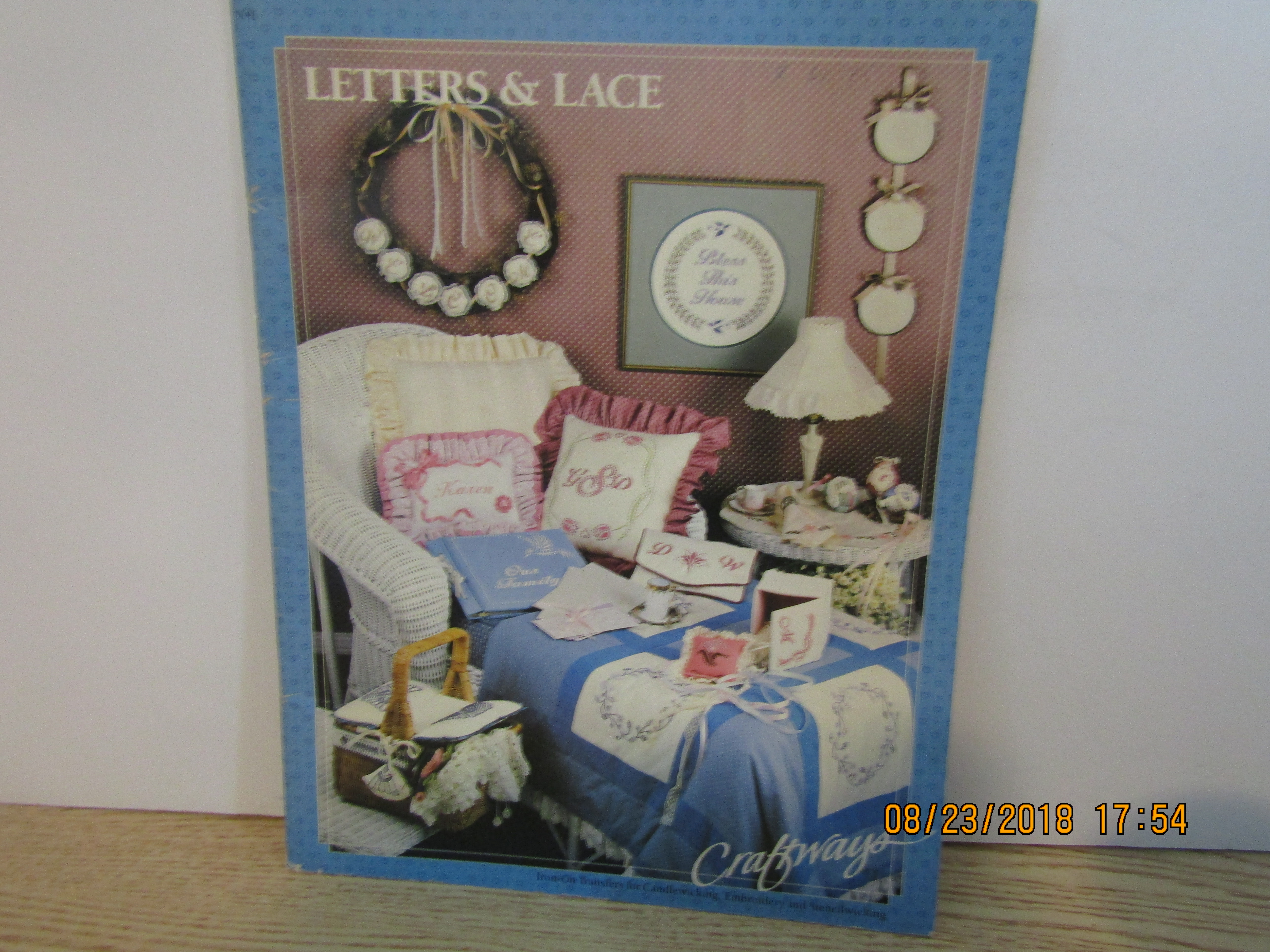 Craftways Craft Book Letters & Lace #1