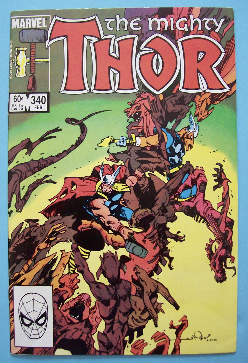 Mighty Thor Comics - February 1984 - Though Hel..