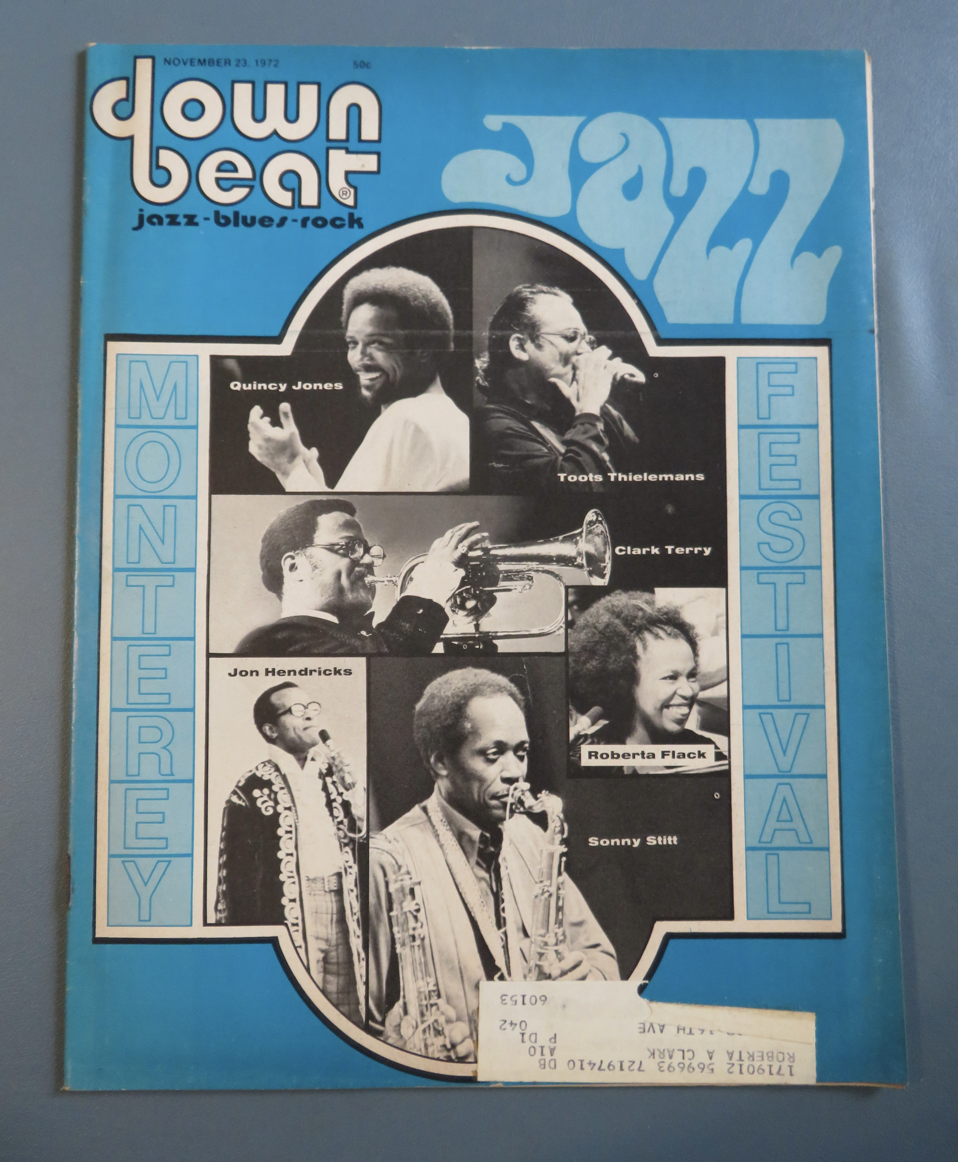 Downbeat Magazine November 23, 1972