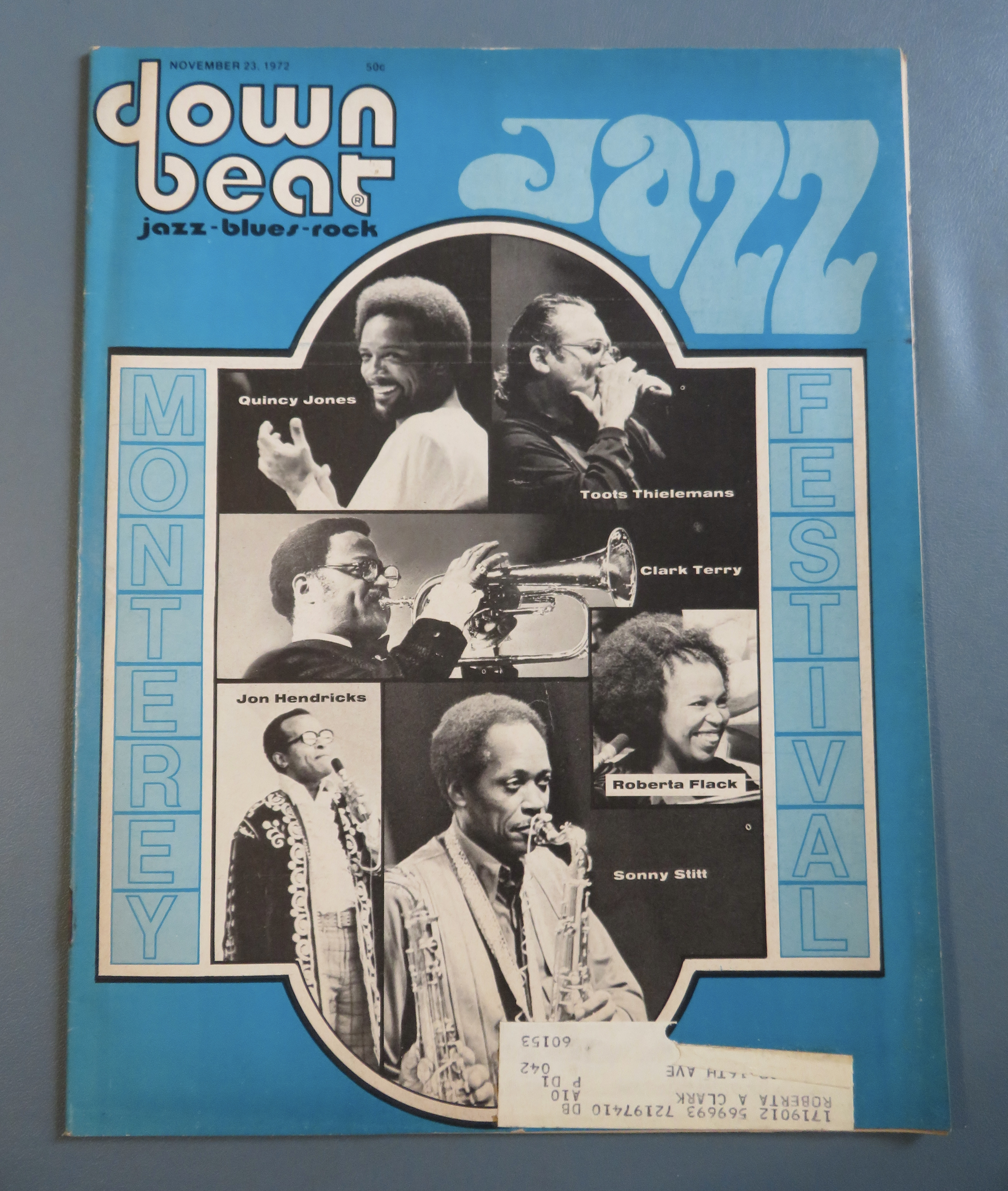 Downbeat Magazine November 23, 1972