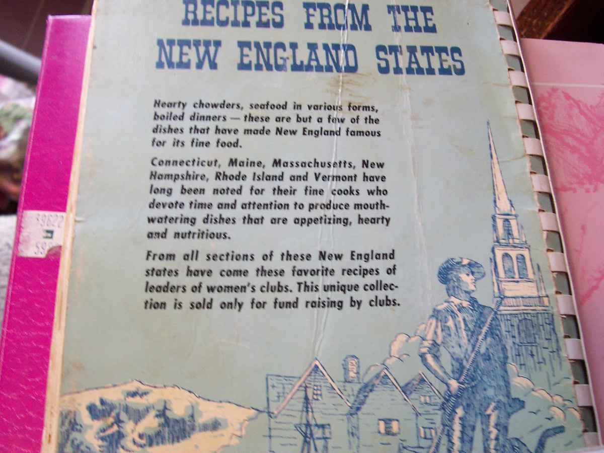 Favorite Recipes of New England 1969