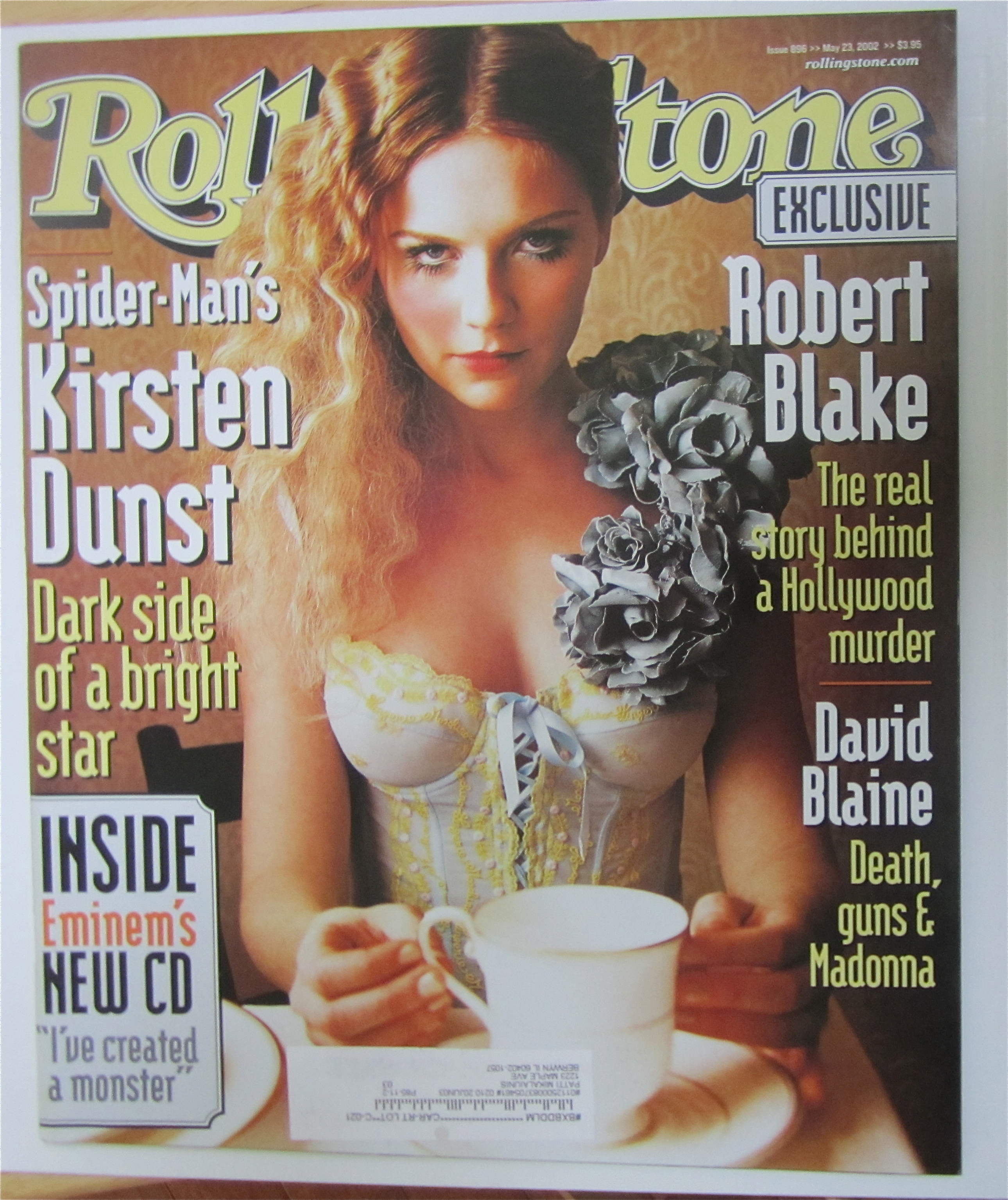 Rolling Stone Magazine May 23, 2002 Kirsten Dunst