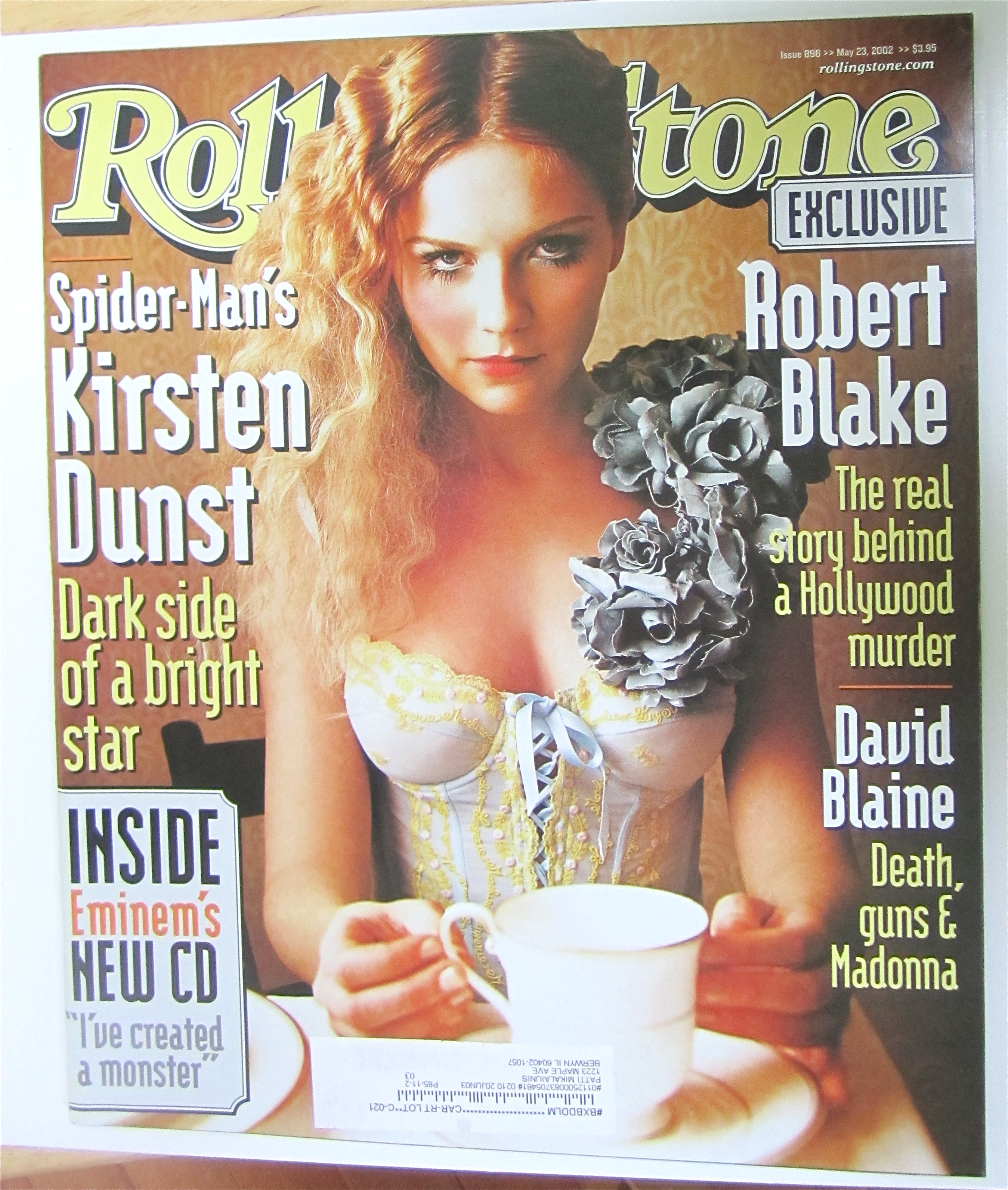 Rolling Stone Magazine May 23, 2002 Kirsten Dunst