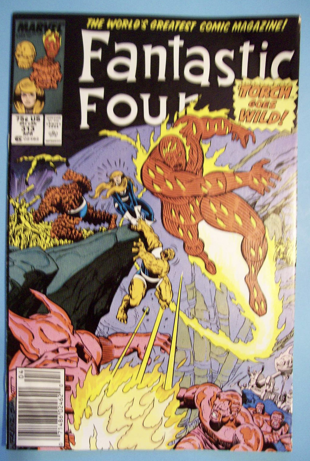 Fantastic Four Comics - April 1988 - Torch