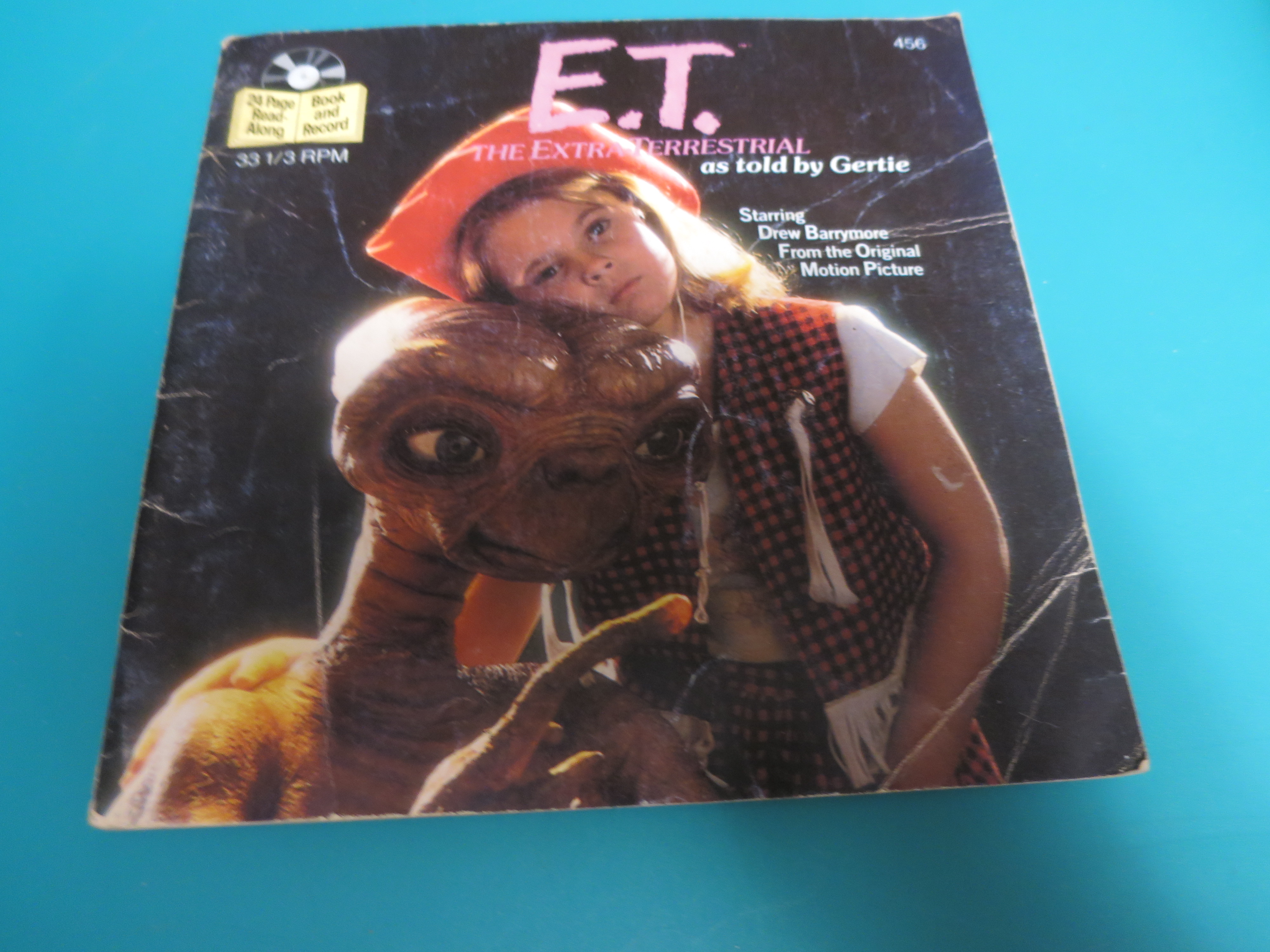 E.T. Read along book and record 1982
