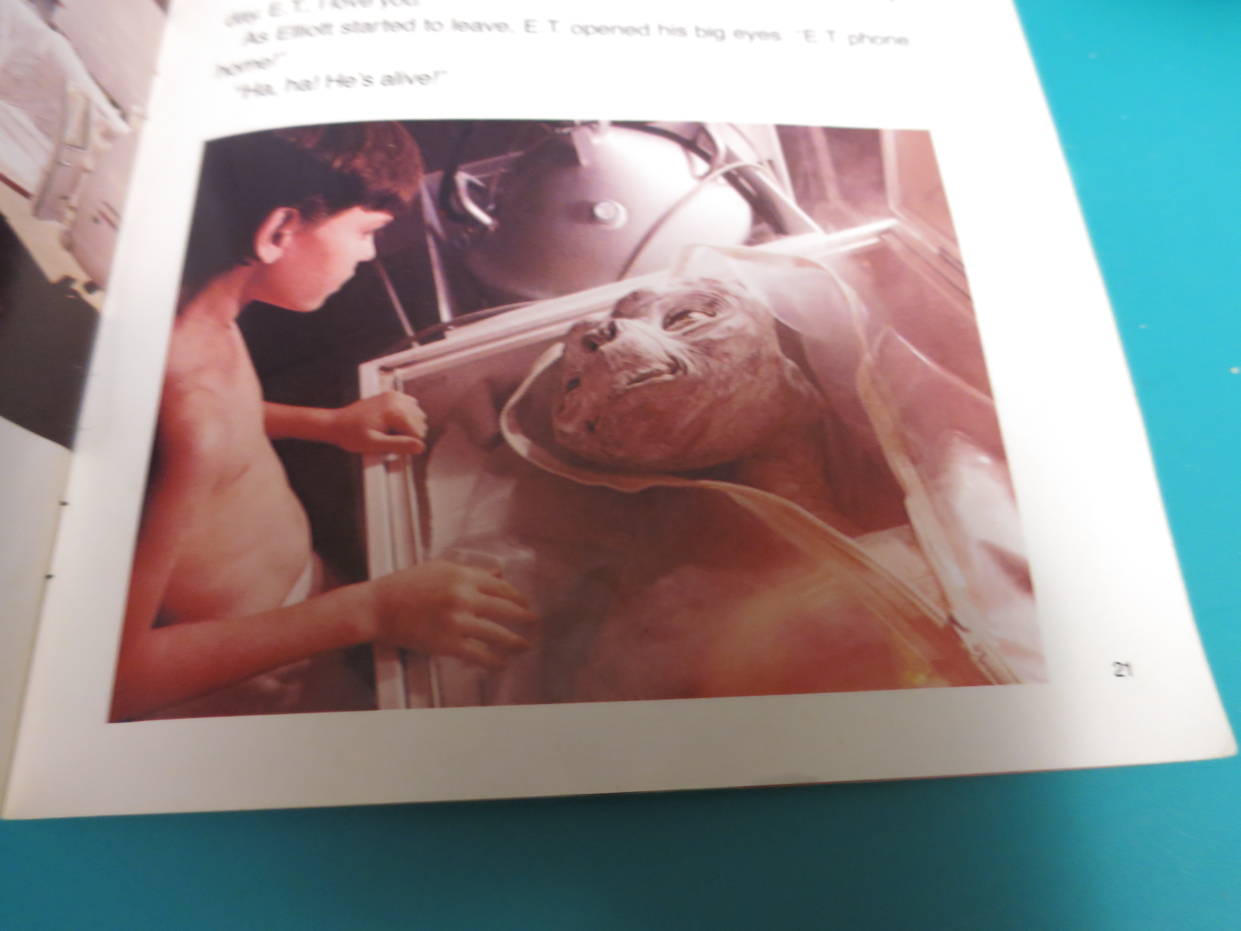 E.T. Read along book and record 1982