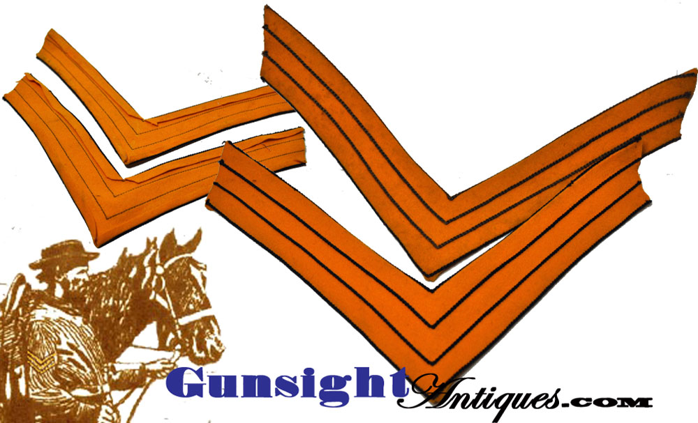1872 Pattern Cavalry SERGEANT CHEVRONS