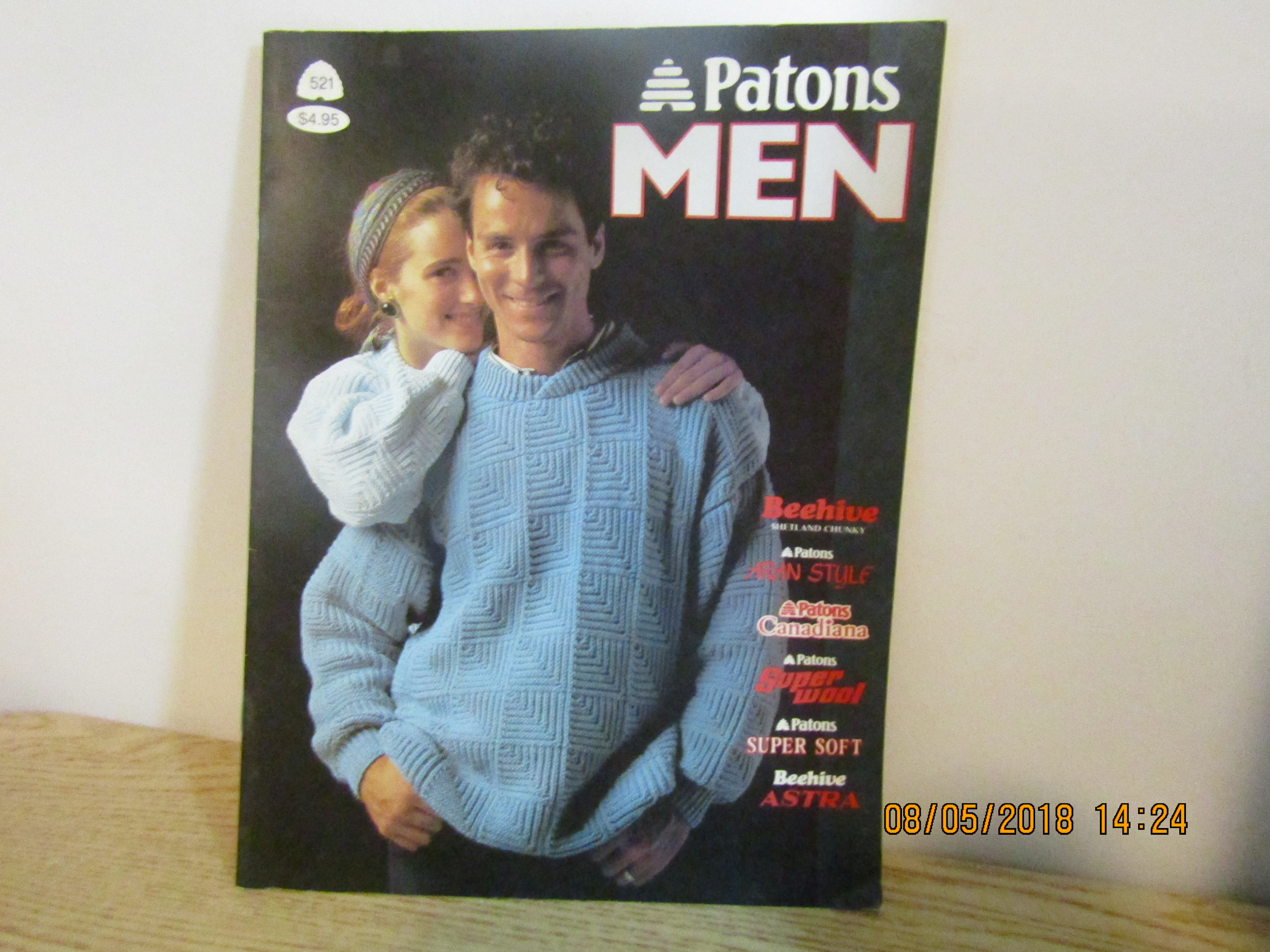 Patons Men Sweater Collection  #521