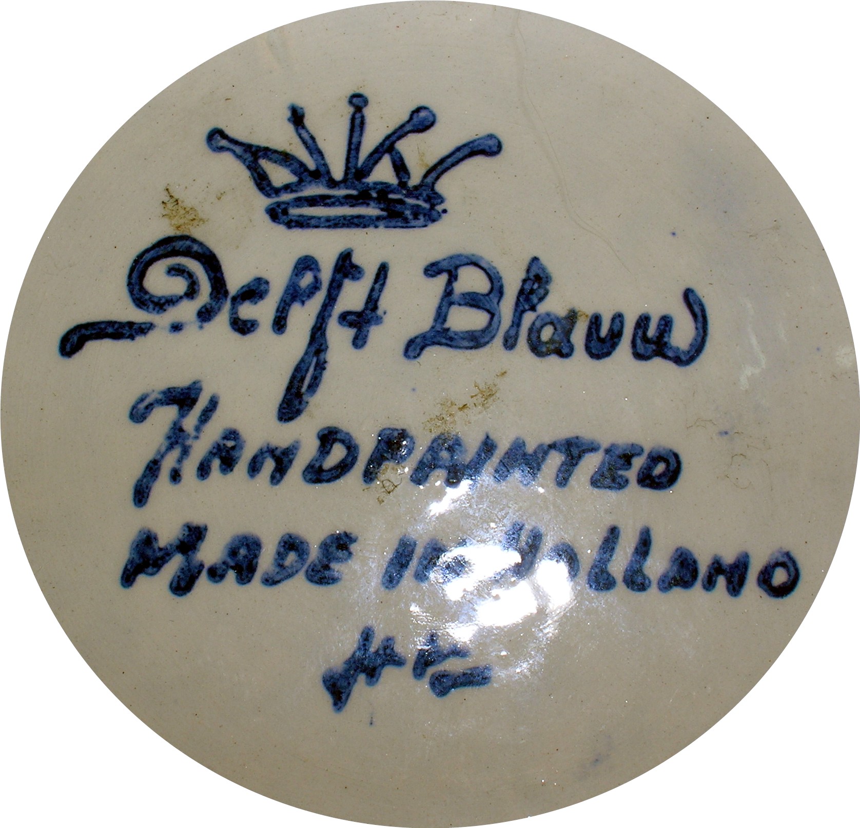 Collector's Plate Delft Blauw Made In Holland....