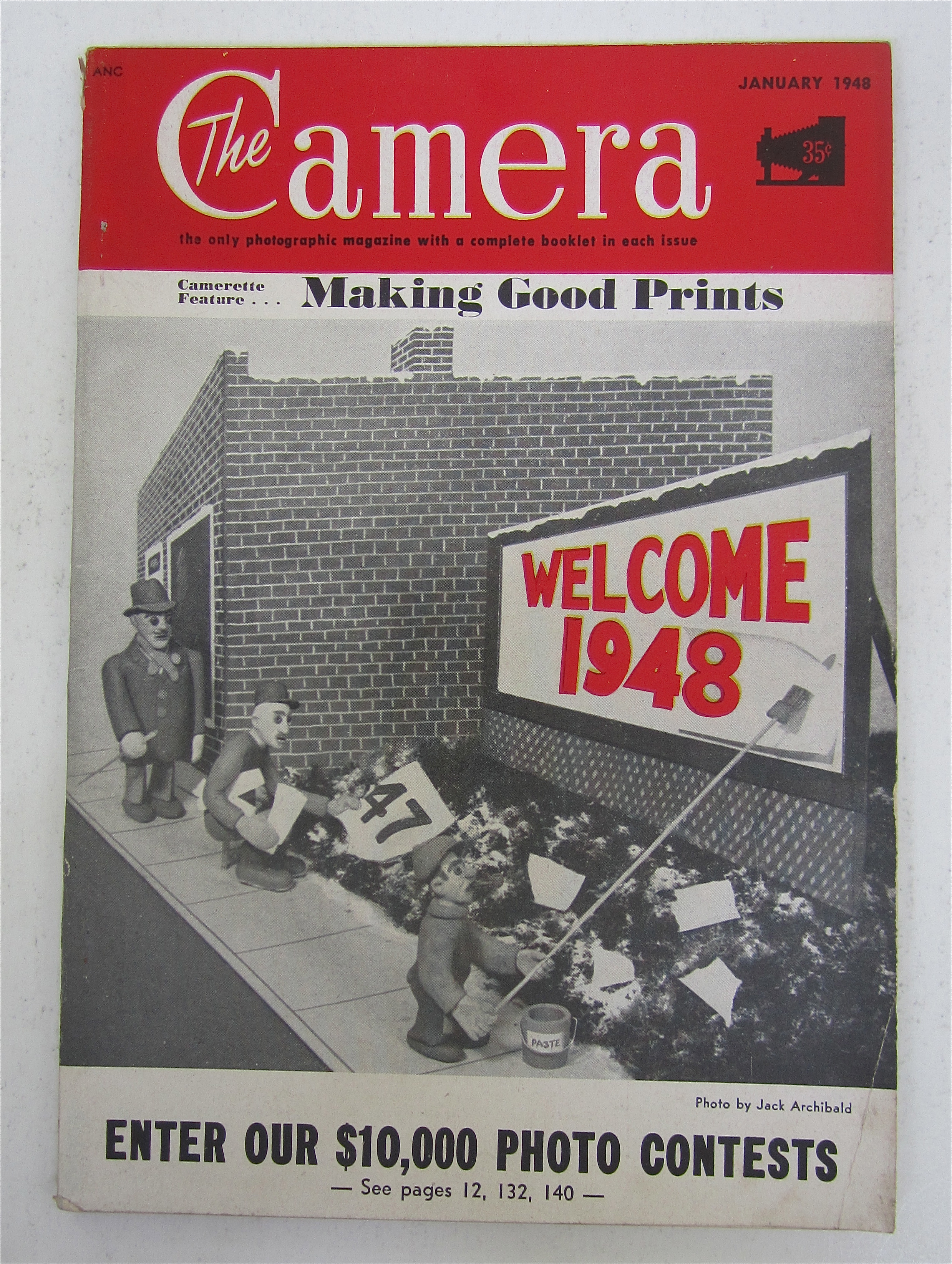 The Camera Magazine January 1948 Making Good Prints