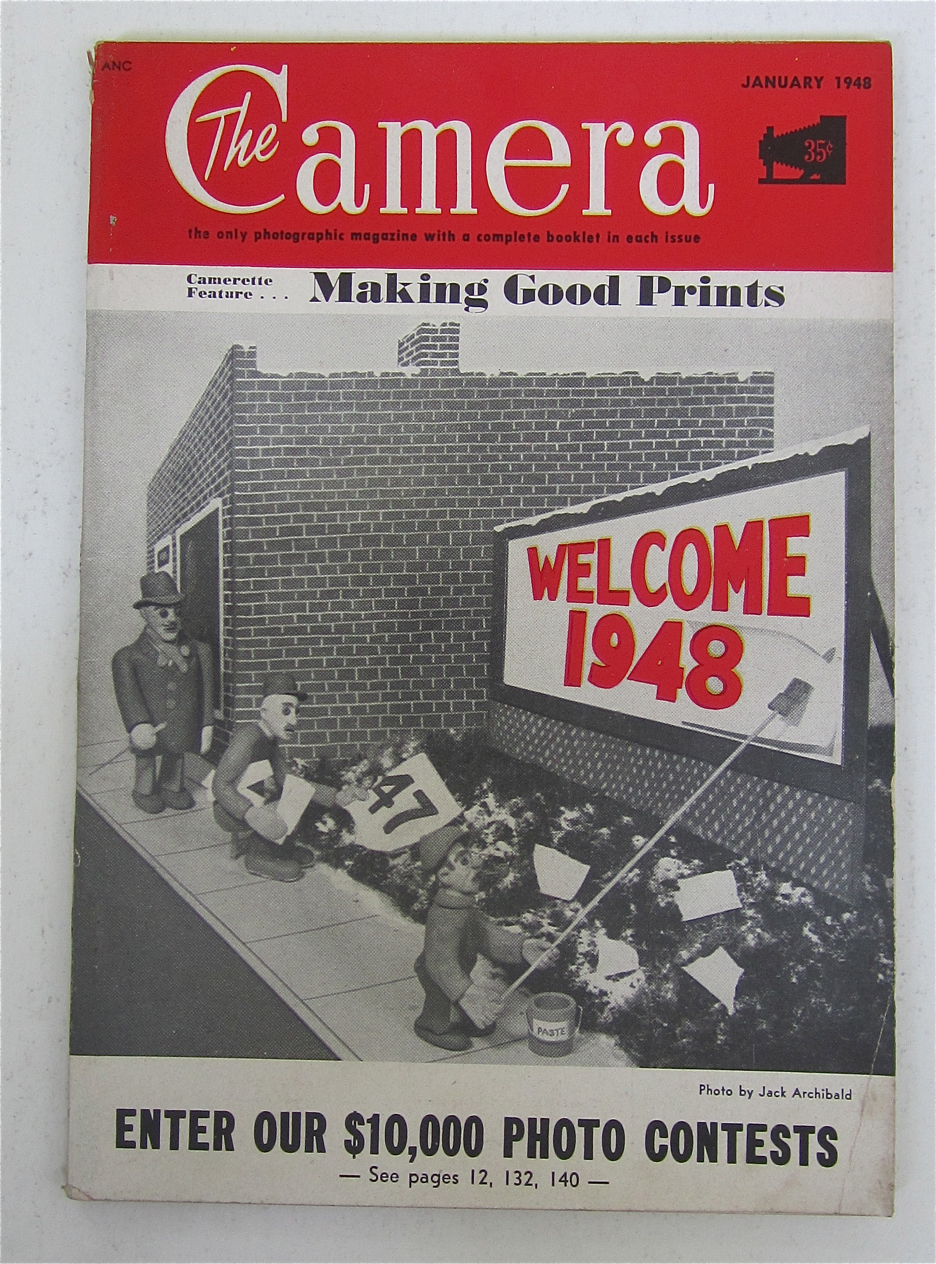 The Camera Magazine January 1948 Making Good Prints