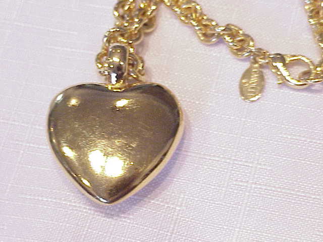 Carolee Long Gold Tone Necklace With Scarab Pendant