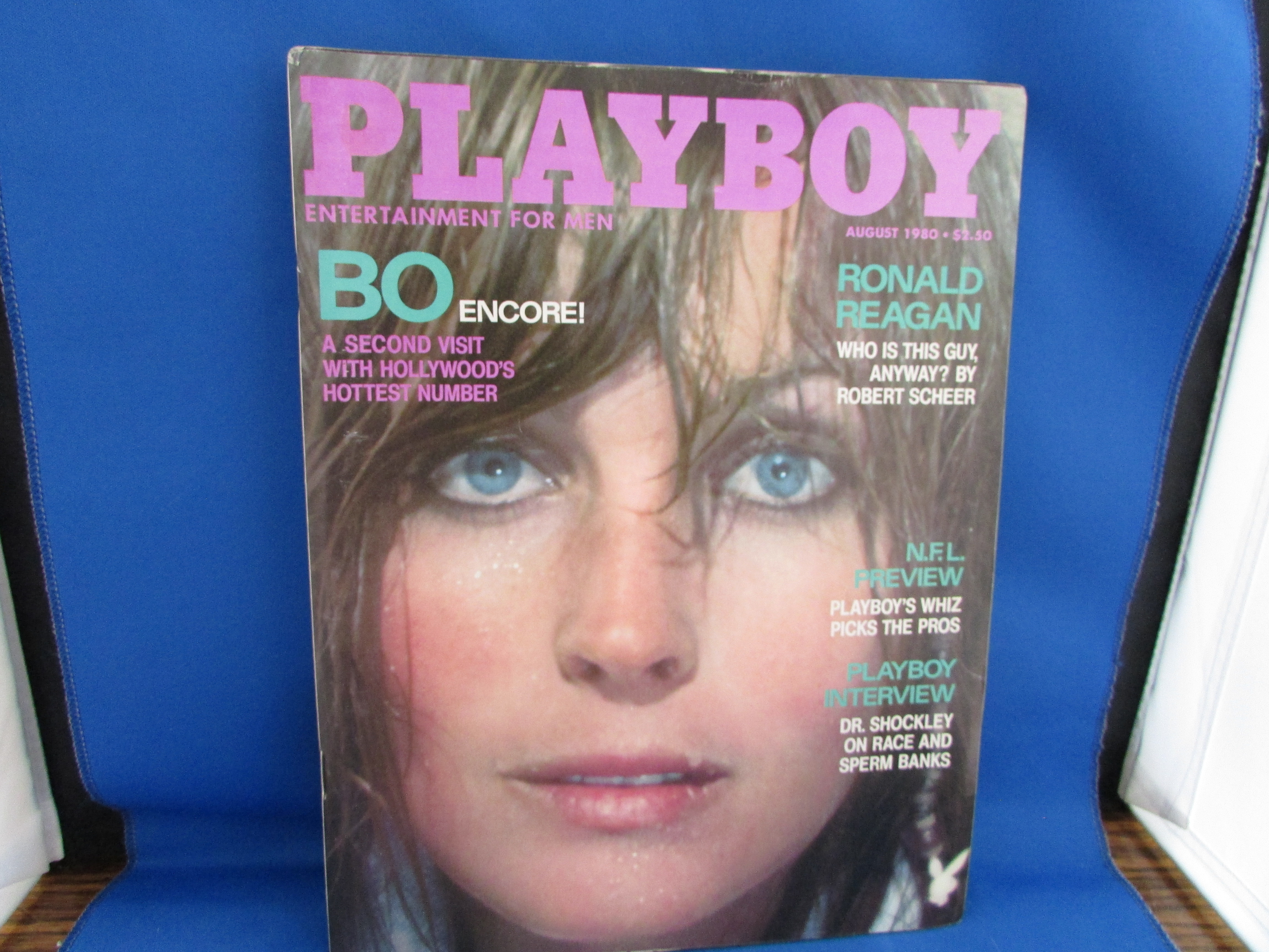 August 1980 Playboy with Bo Derek
