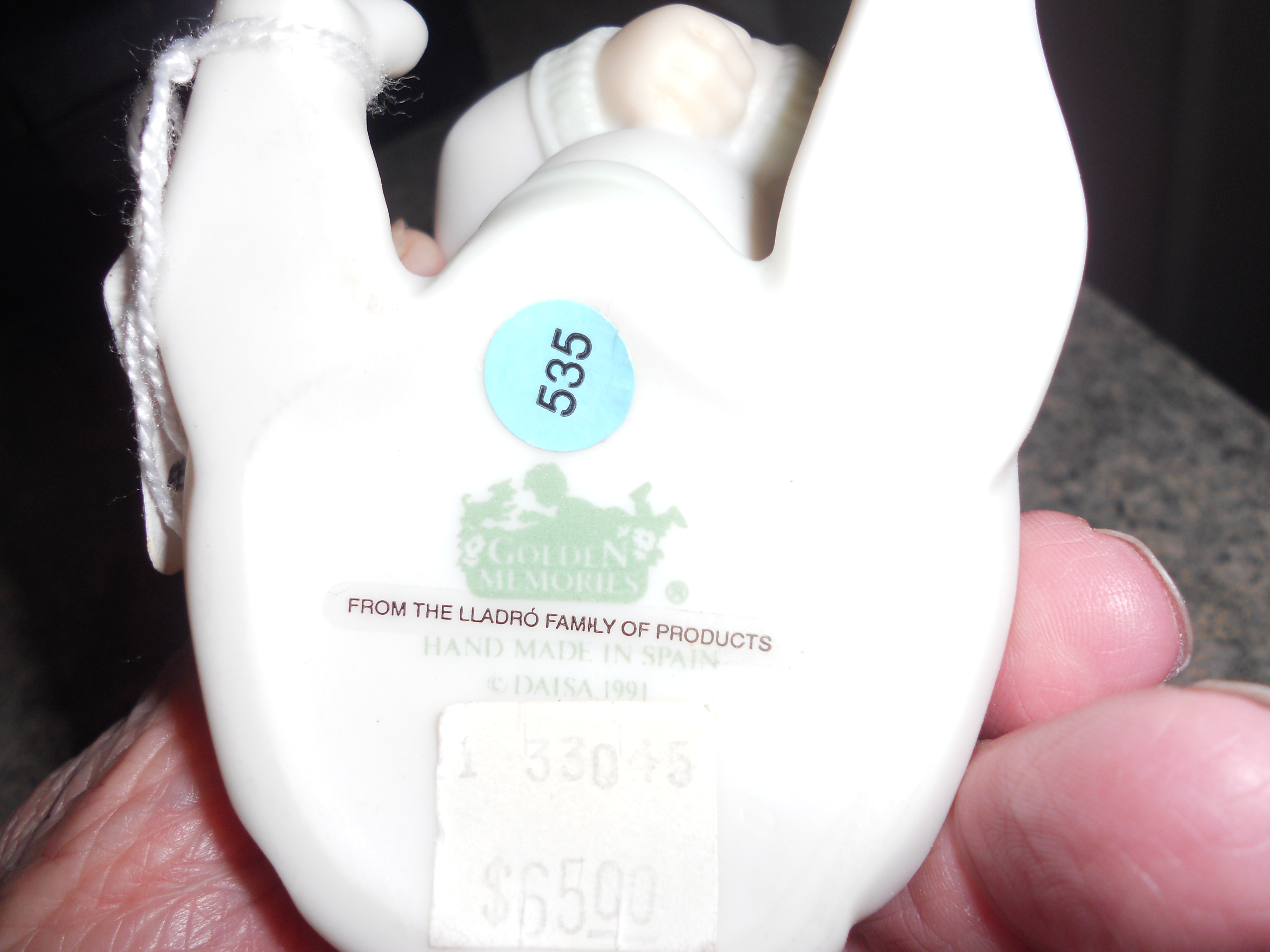 Lladro Baby Figurine with Bottle Diasa 1991