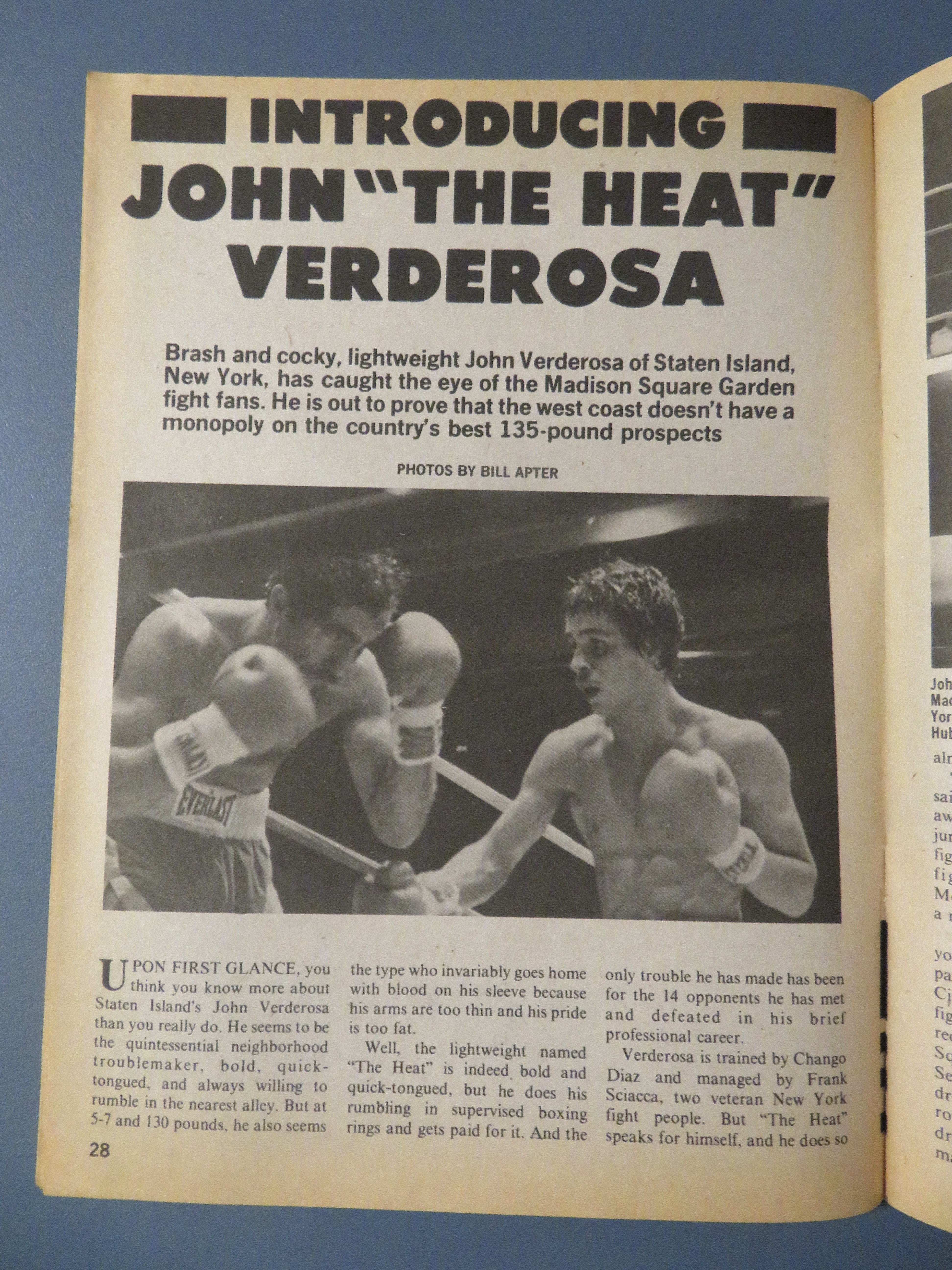 International Boxing Magazine February 1981 Cooney