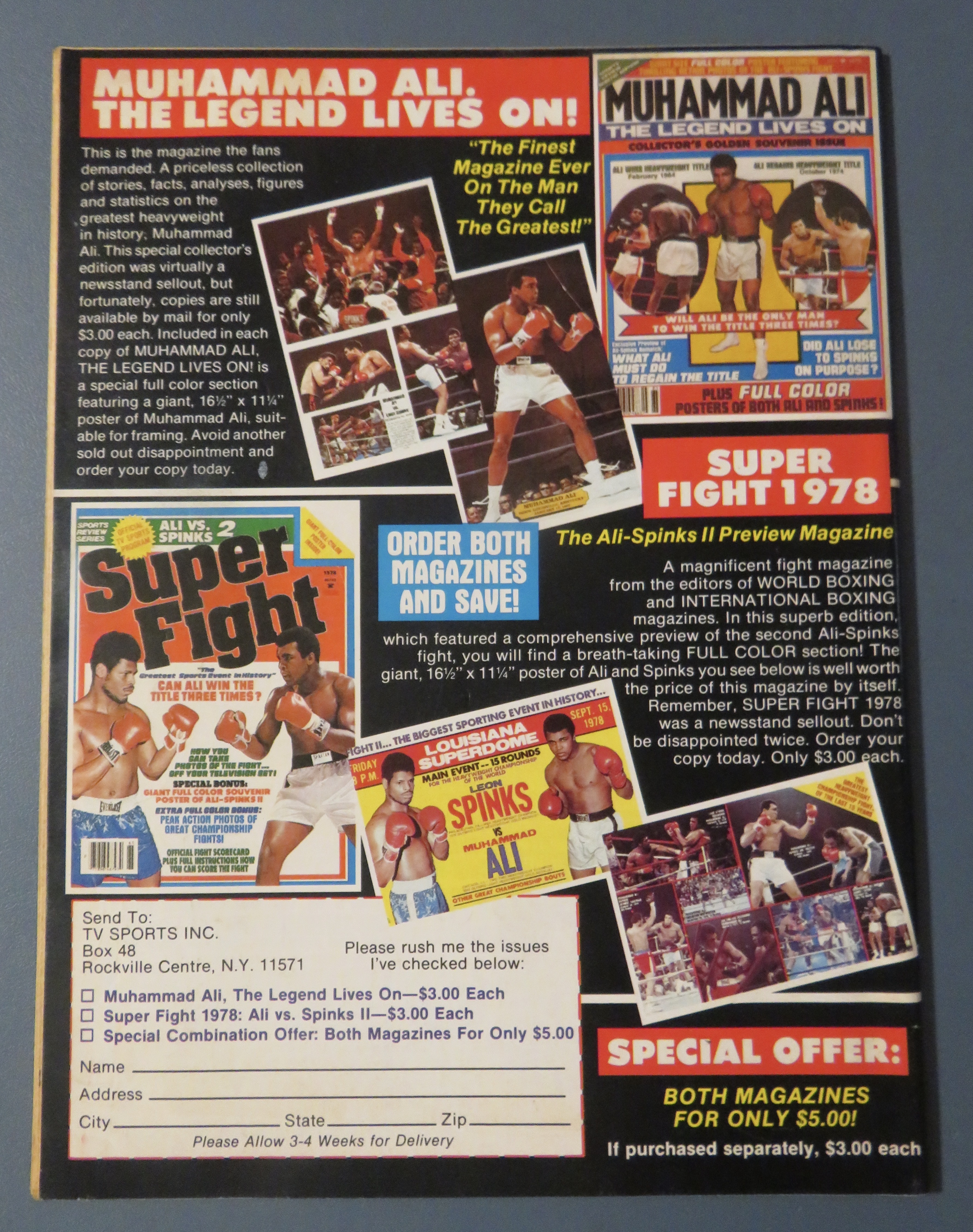 International Boxing Magazine February 1981 Cooney