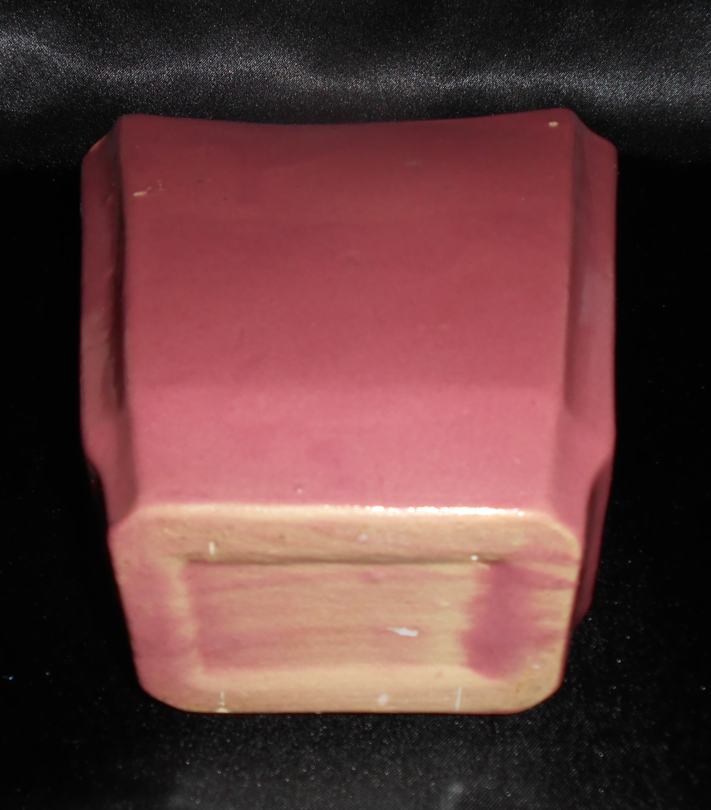 Zanesville Stoneware Pottery Gloss Rose #858 Vase!