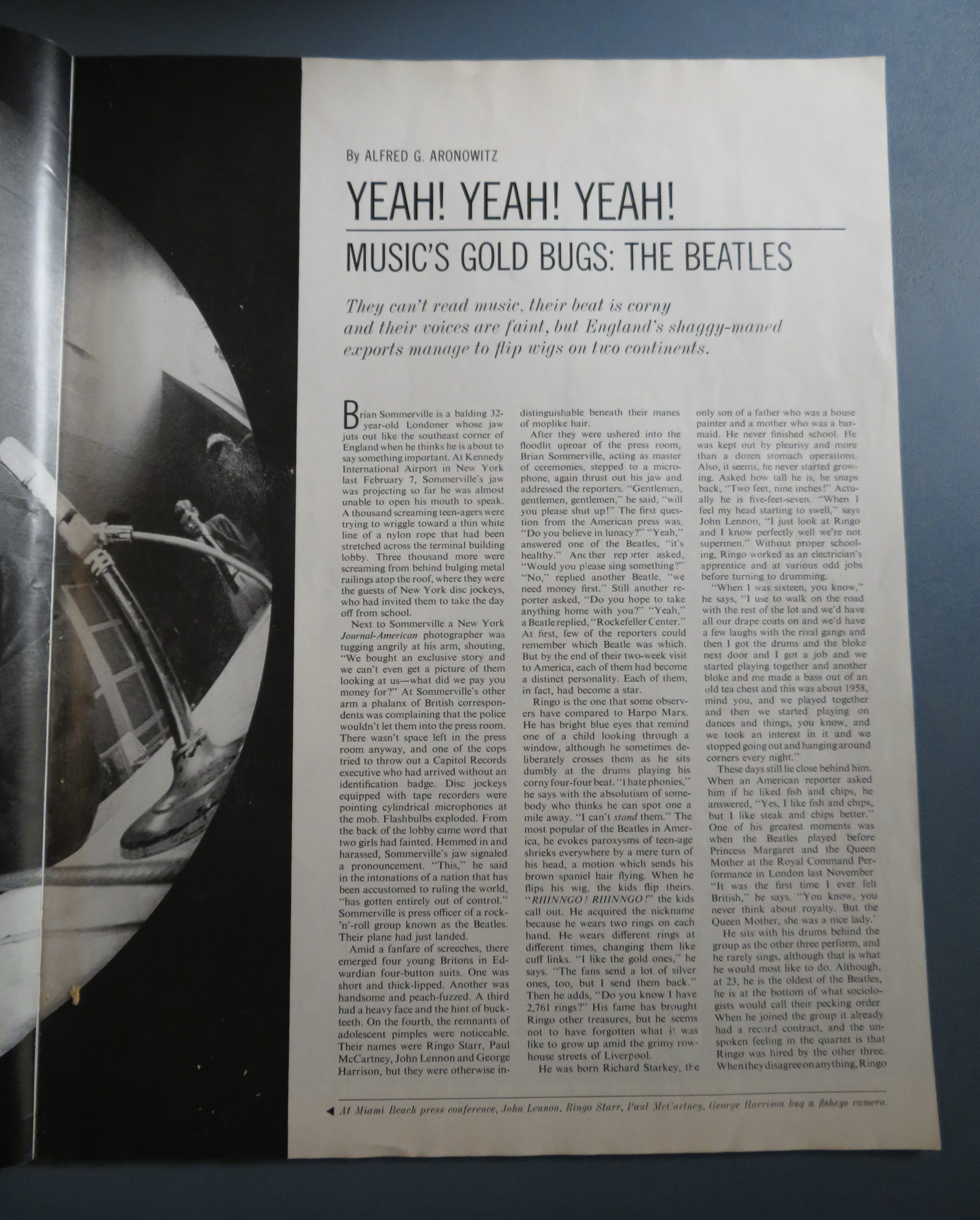 March 21, 1964 Saturday Evening Post The Beatles