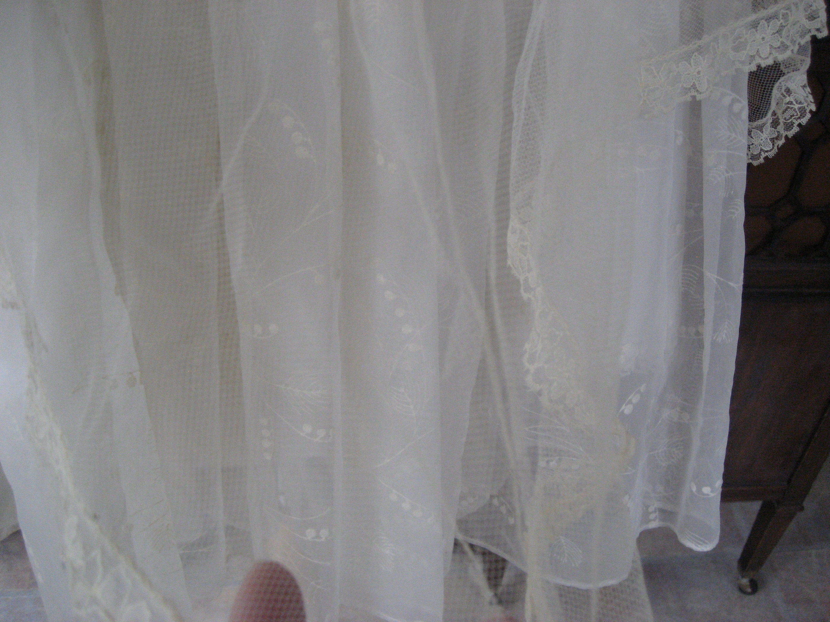 1940s Confirmation Dress and Veil