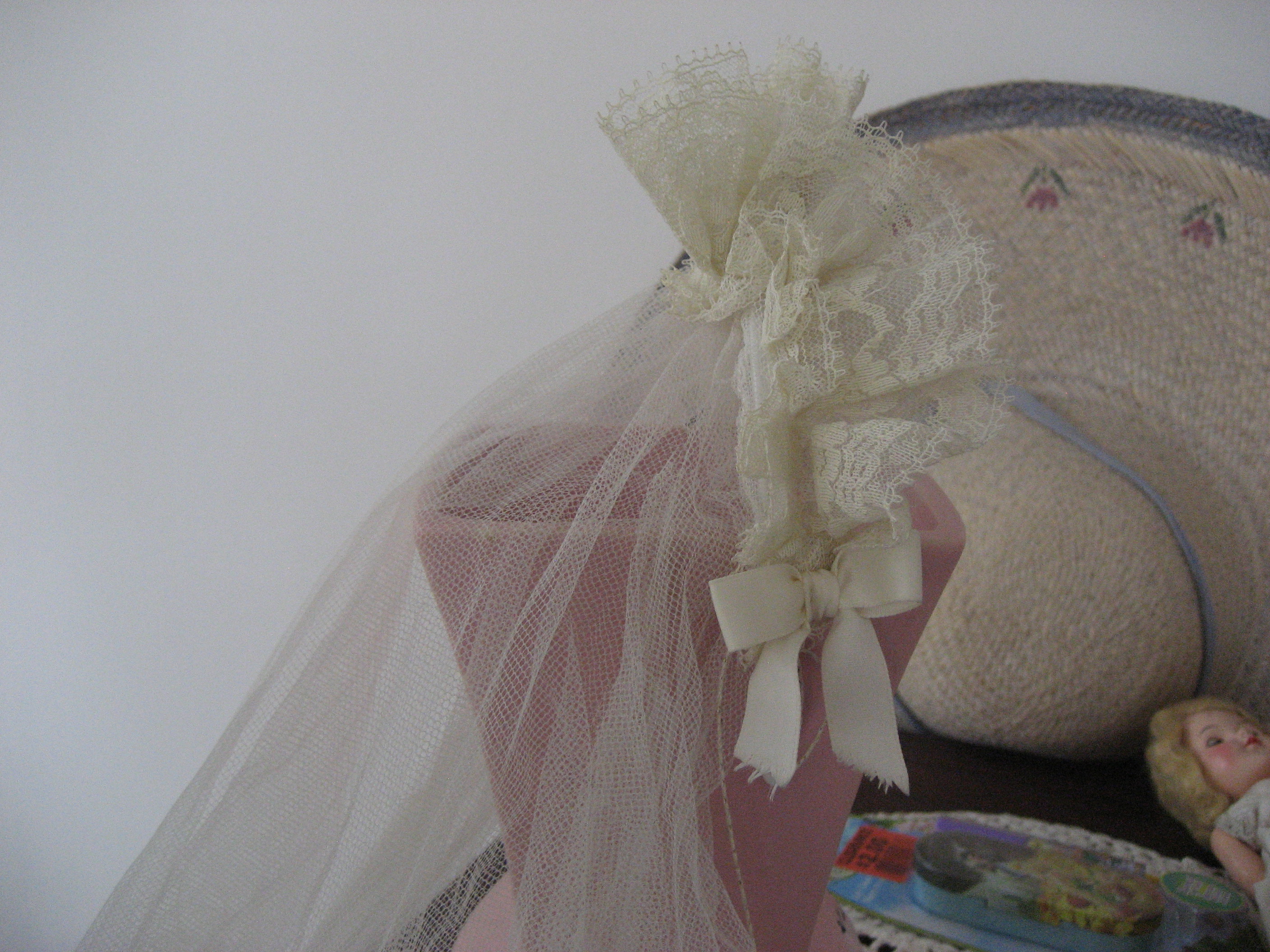 1940s Confirmation Dress and Veil